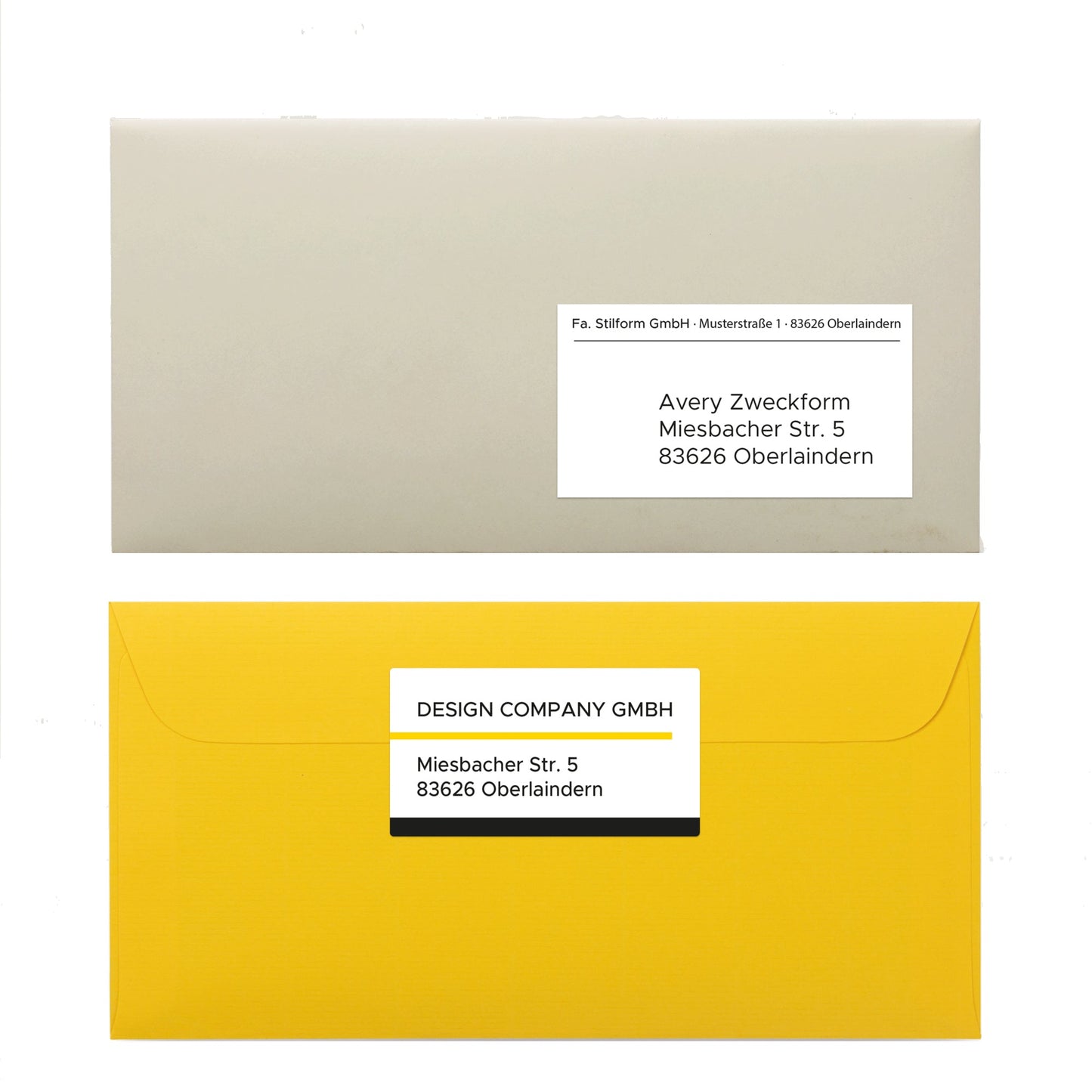 Avery Zweckform Universaletikett ultragrip 97 x 42,3 mm (B x H) nicht wieder ablösbar Papier weiß 1.200 Etik./Pack.