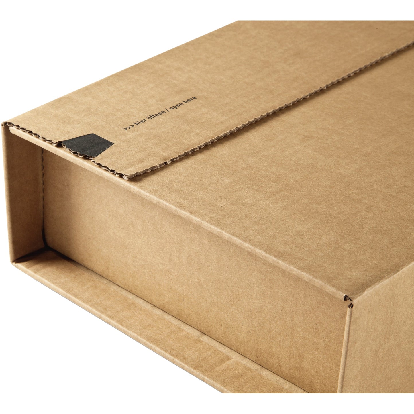 ColomPac® Versandkarton POST-BOX Innenmaße: 46 x 16 x 31 cm (B x H x T) Außenmaße: 51,5 x 17 x 33,5 cm (B x H x T) Kraftliner Wellpappe braun