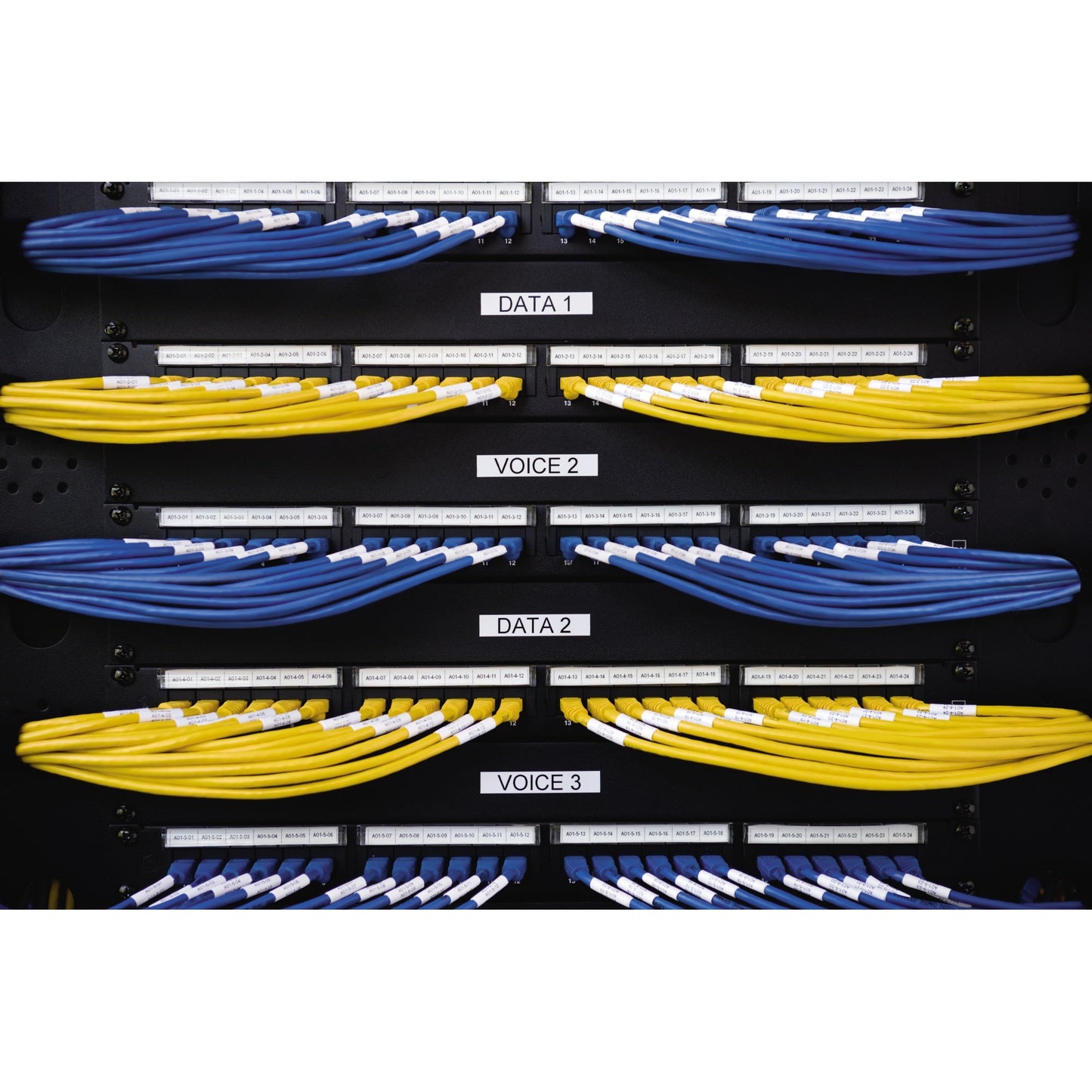 DYMO® Schriftbandkassette 24 mm x 3,5 m (B x L) weiß schwarz