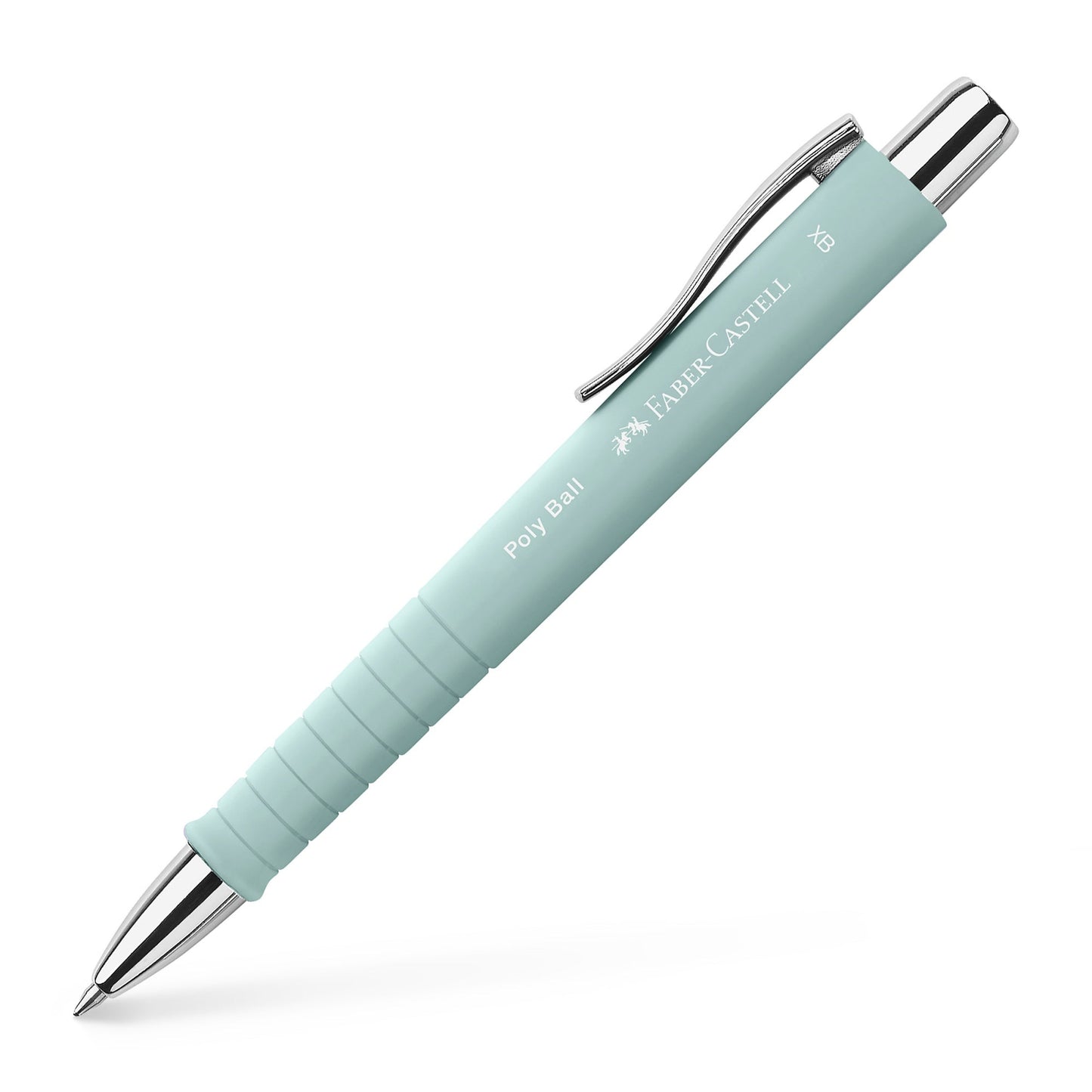 Faber-Castell Kugelschreiber Poly Ball 0,6mm XB blau Mine auswechselbar dokumentenecht Schaftfarbe: caribicblue