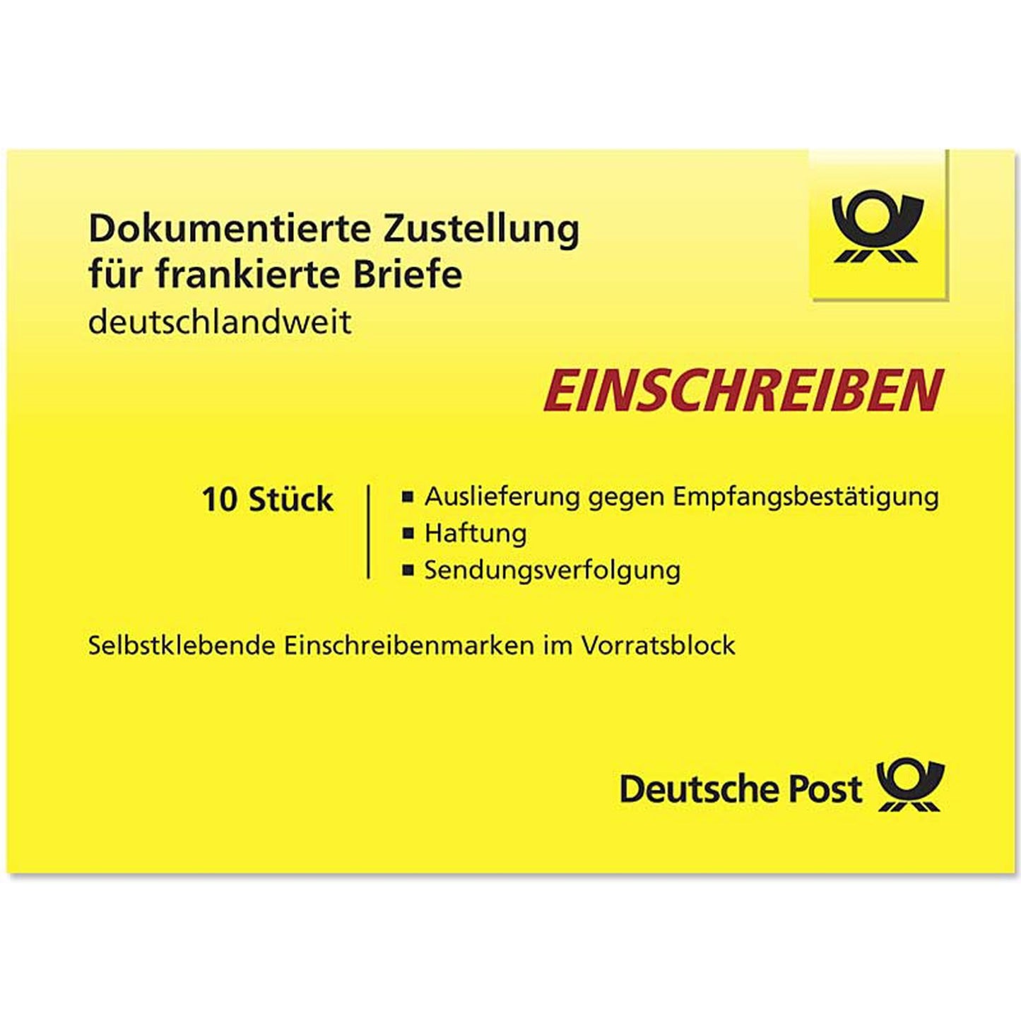 Briefmarke 2,35 Euro selbstklebend 10 St./Pack.