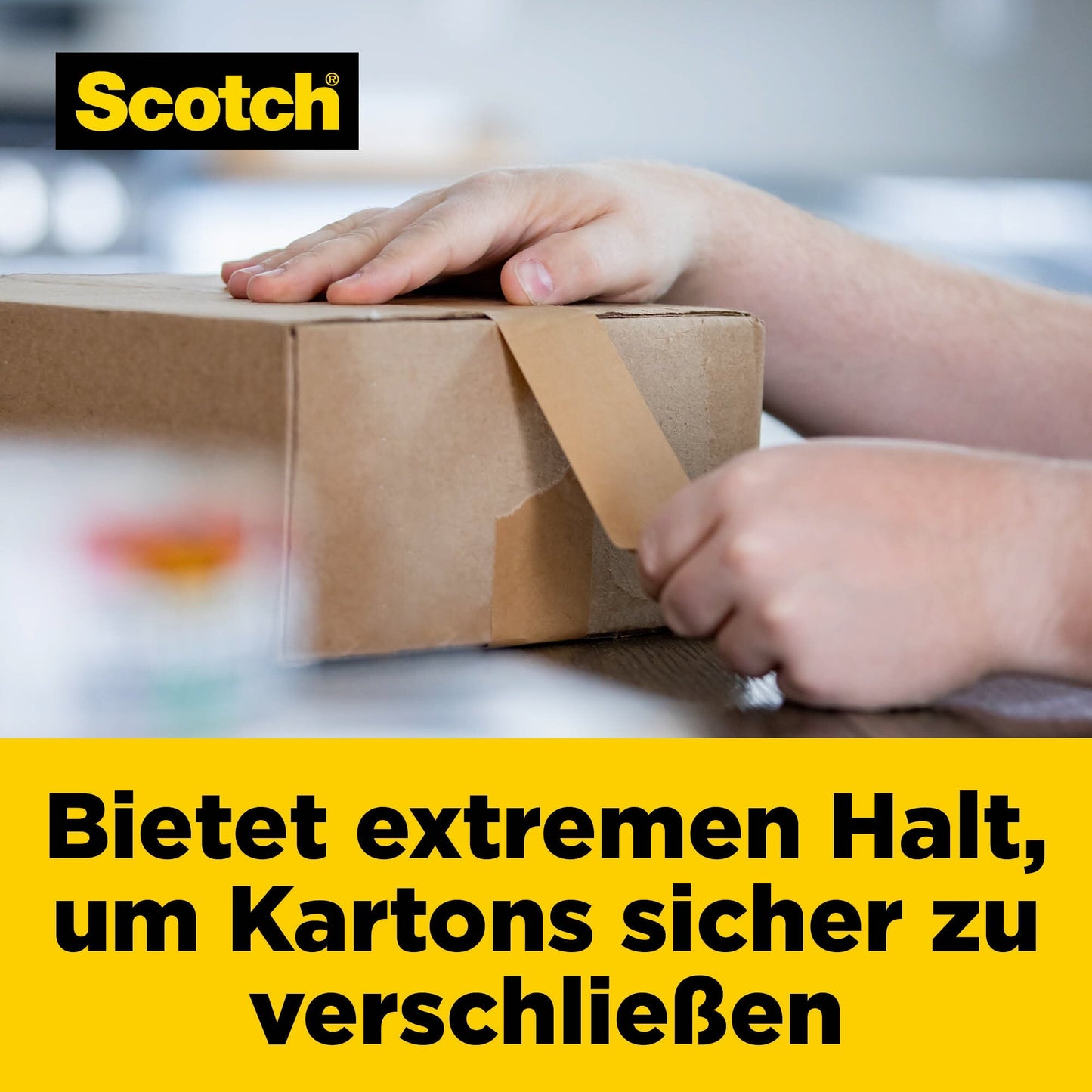 Scotch® Packband Box LockT 48 mm x 22,8 m (B x L) braun