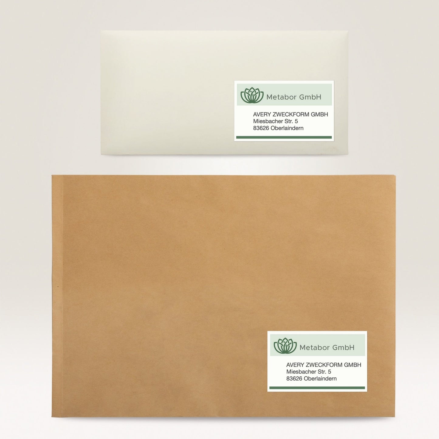Avery Zweckform Universaletikett Recycling 105 x 48 mm (B x H) nicht wieder ablösbar 100 % Altpapier naturweiß 1.200 Etik./Pack.