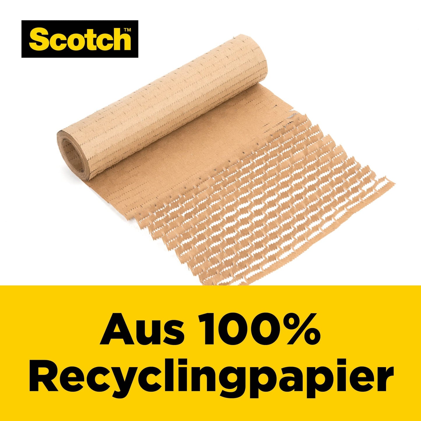 Scotch® Füllmaterial Cushion LockT 30,4 cm x 9,14 m (B x L) Papier, 100 % recycelt