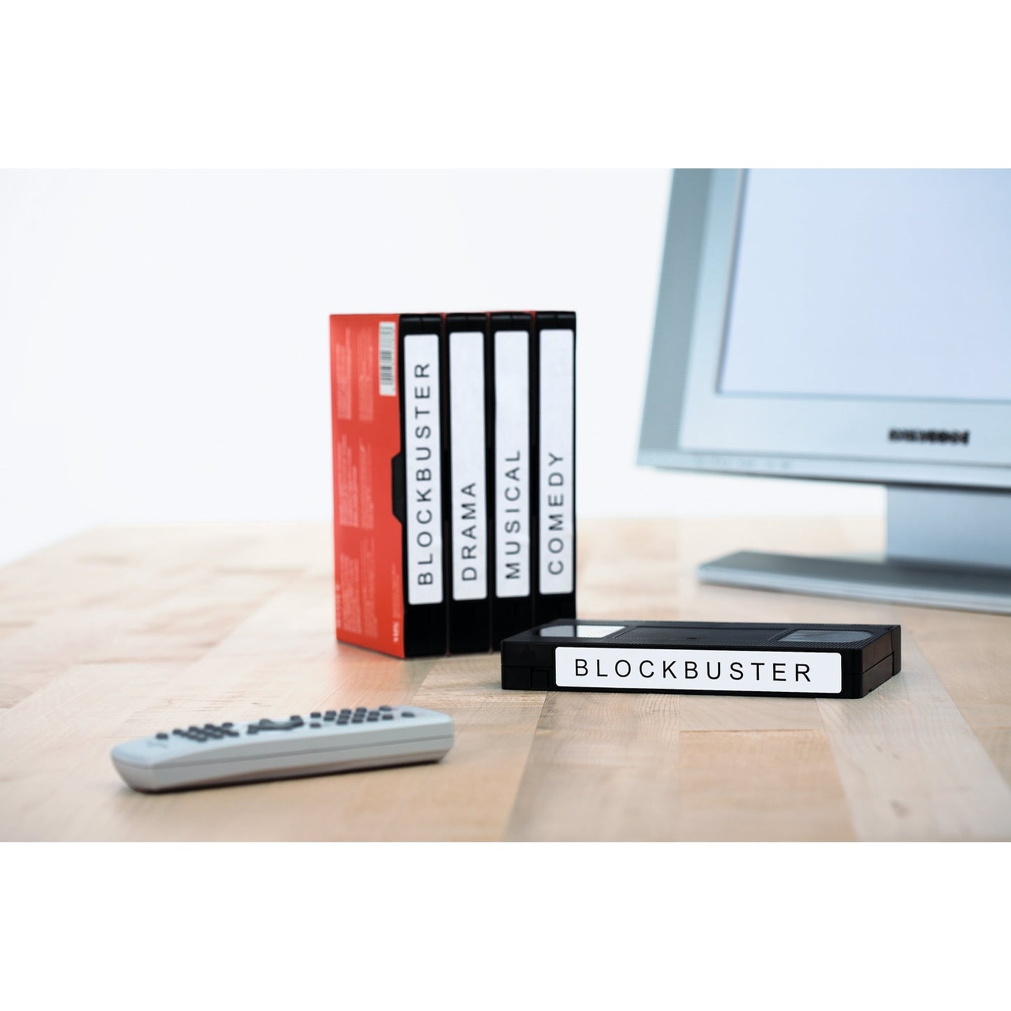 HERMA Videoetikett 147,3 x 20 mm (B x H) Papier weiß 325 Etik./Pack.