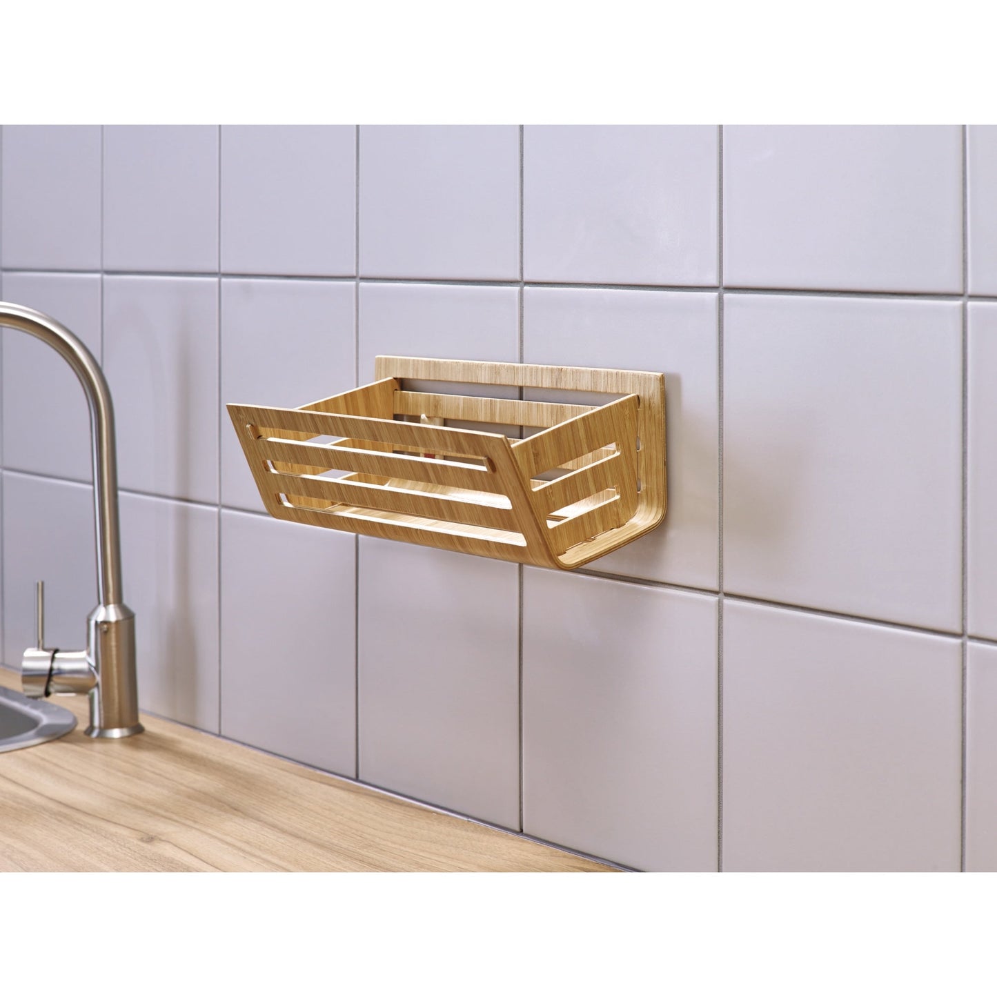 tesa® Klebenagel Fliesen, Metall 2 x 2kg inkl. drei Klebestreifen weiß 2 St./Pack.