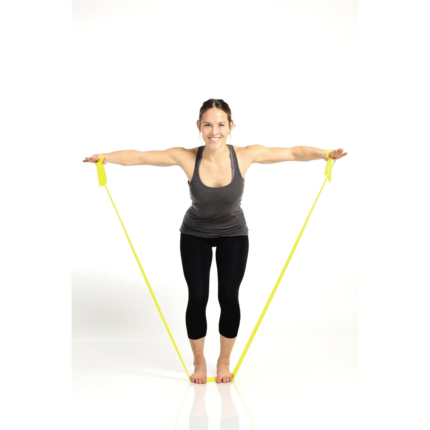TOGU Fitnessband Theragym leicht Latex gelb