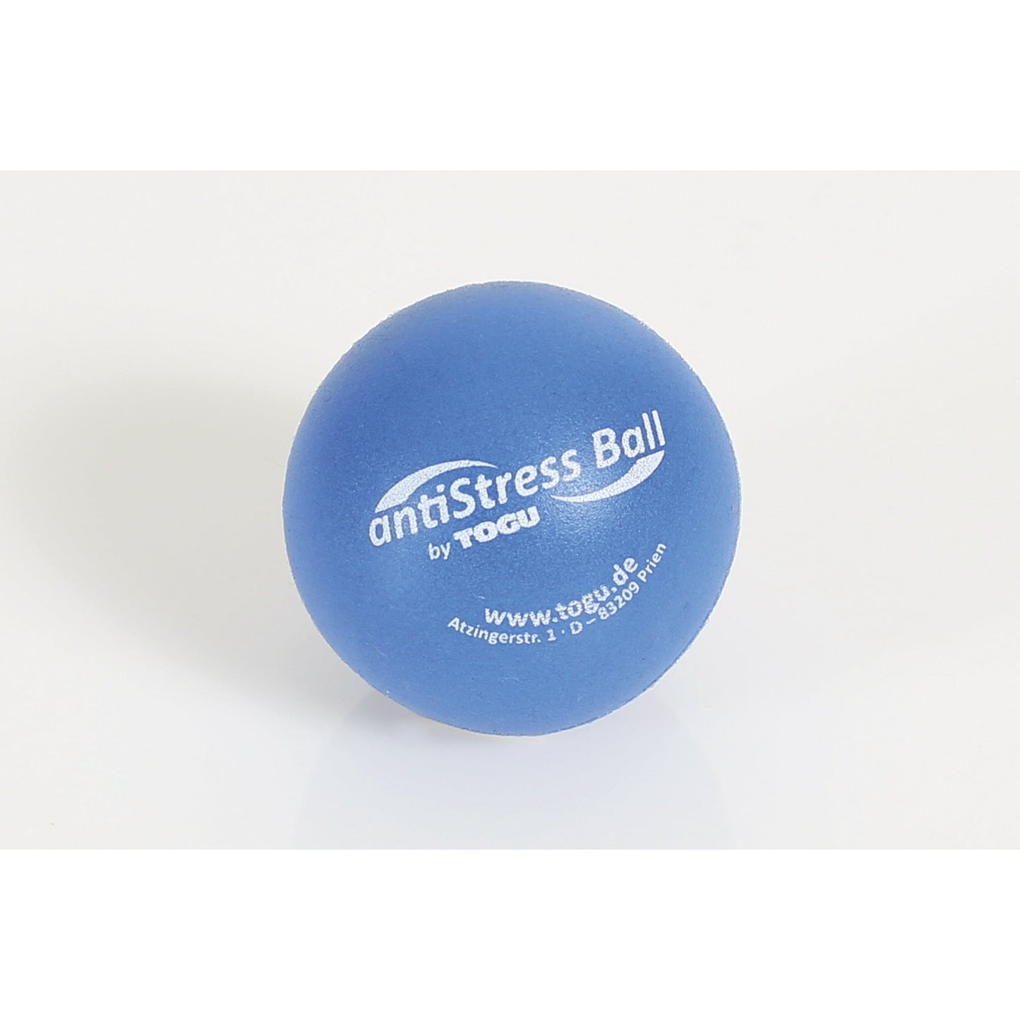 TOGU Stressball 6,5cm Ruton®, 100 % recycelbar blau