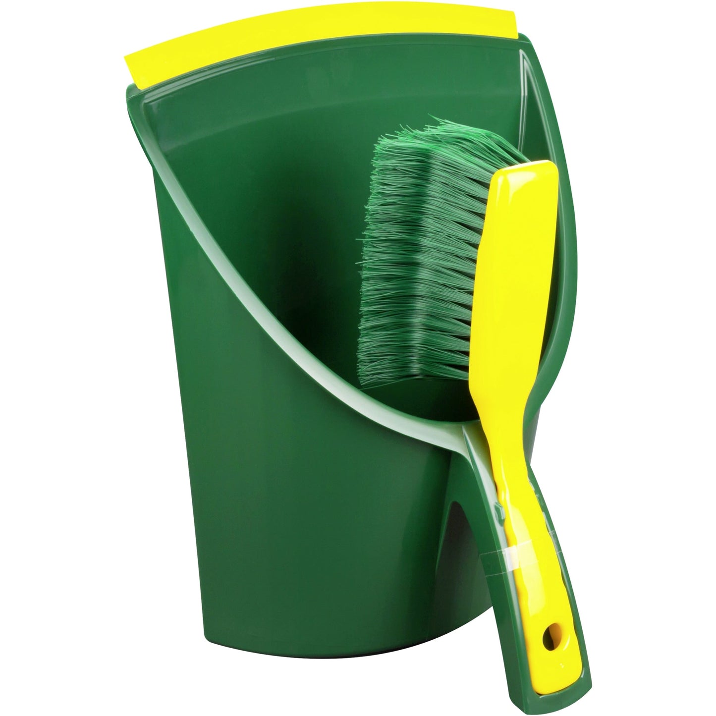 BÜMAG Kehrgarnitur Jumbo 33,4 x 17,5 x 28,5 cm (B x H x T) Elaston grün/gelb