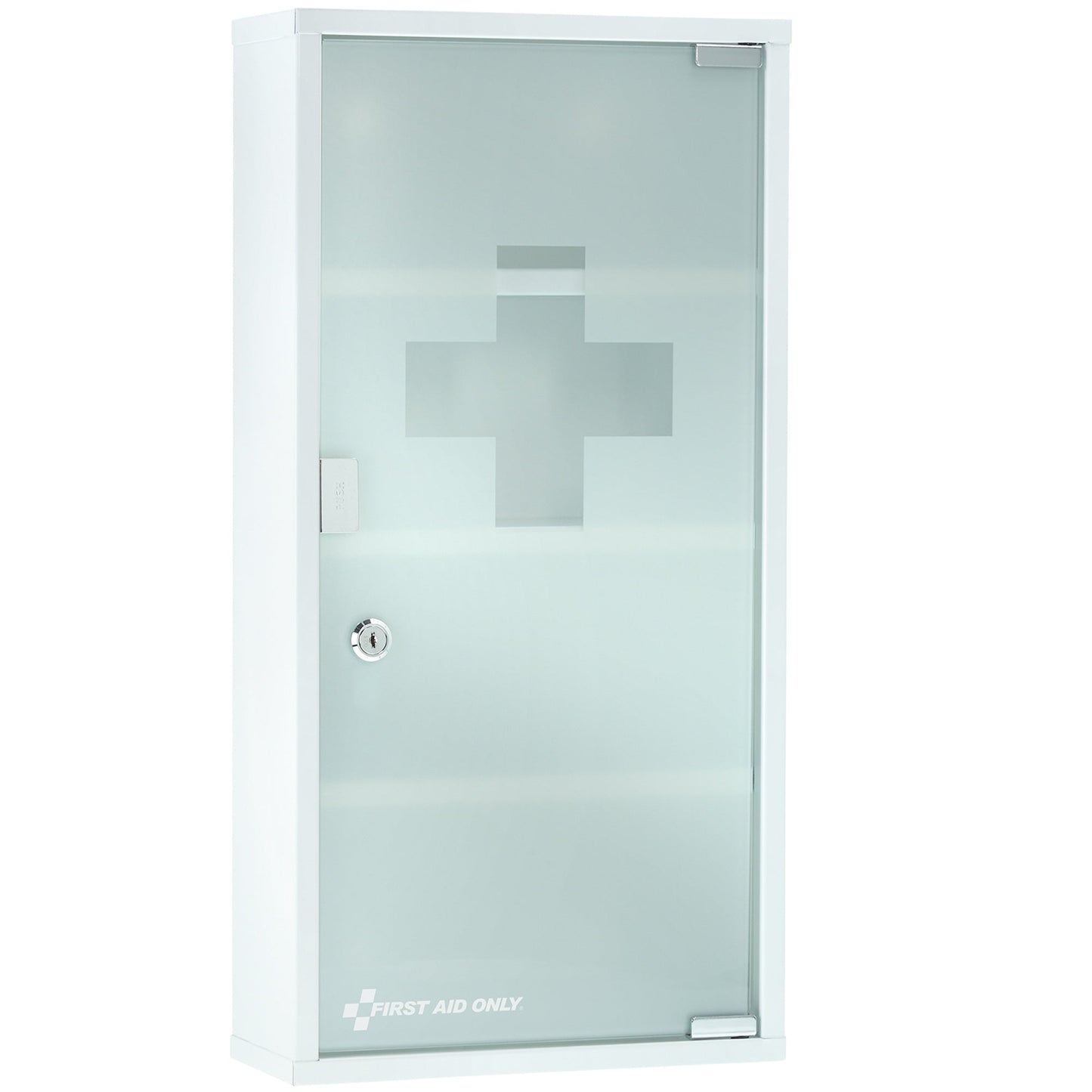FIRST AID ONLY Verbandschrank nicht gefüllt Metall, lackiert weiß