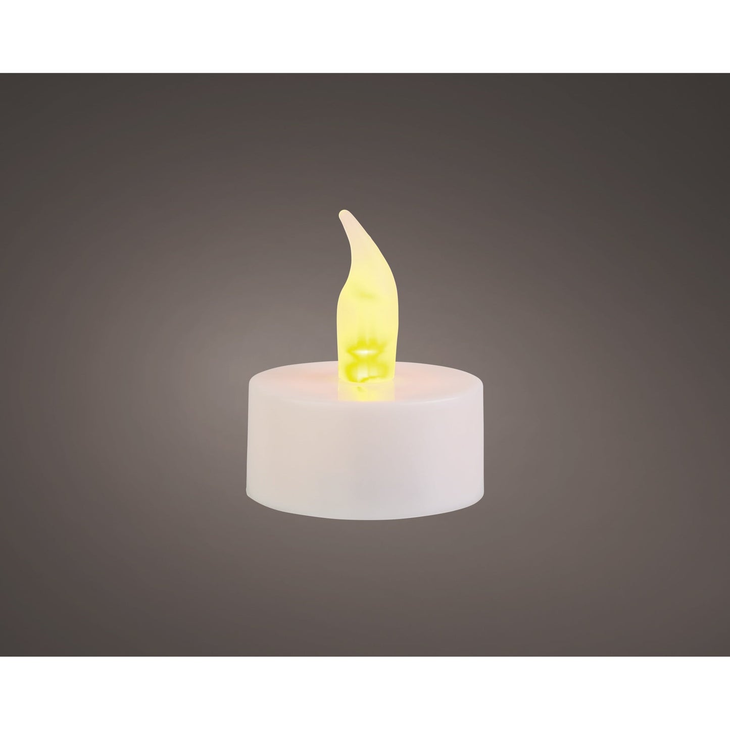 LUMINEO LED Teelicht 3,8 x 4,6 cm (Ø x H) 72h Plastik weiß 6 St./Pack.