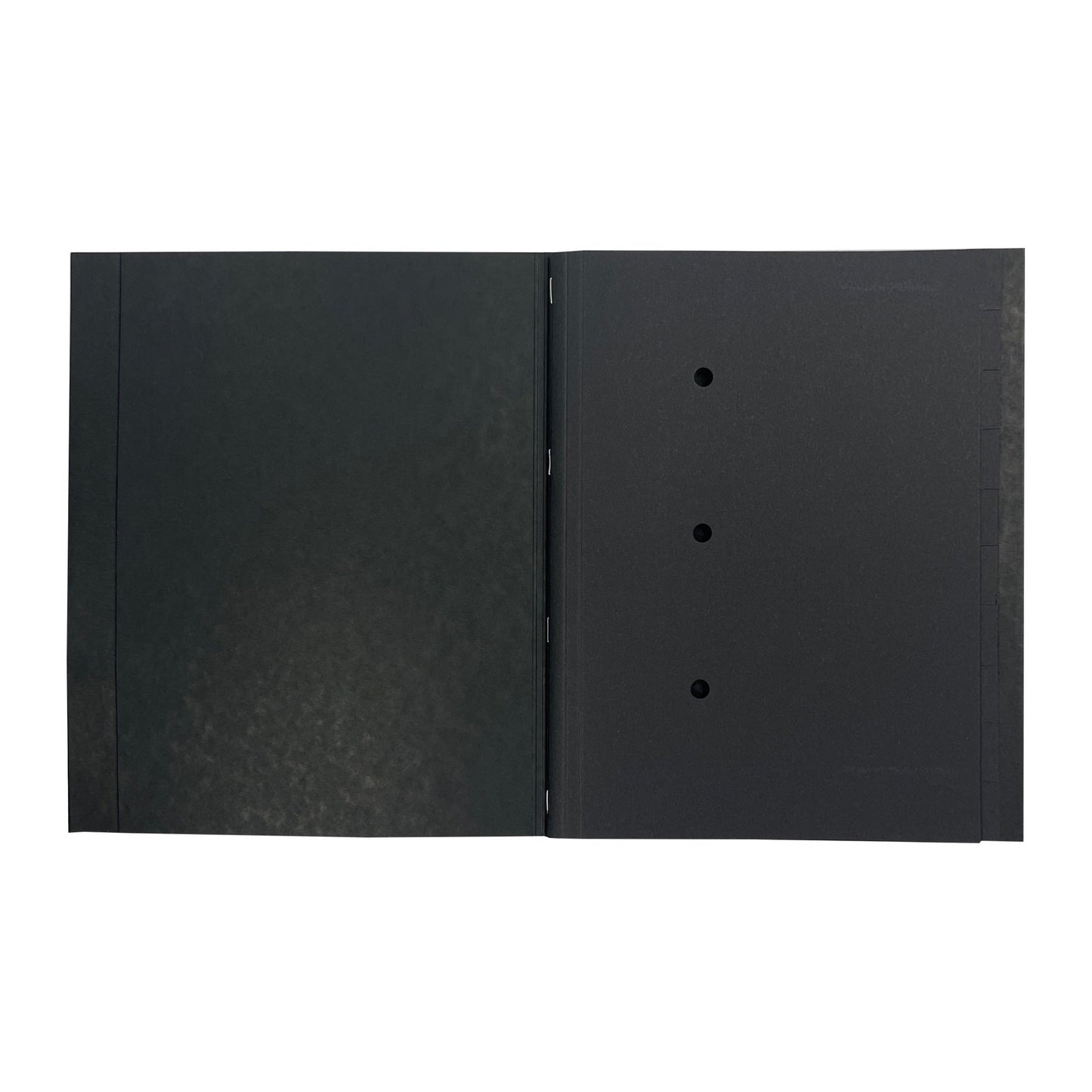 Soennecken Unterschriftenmappe Slim DIN A4 Karton schwarz schwarz 10 Fächer