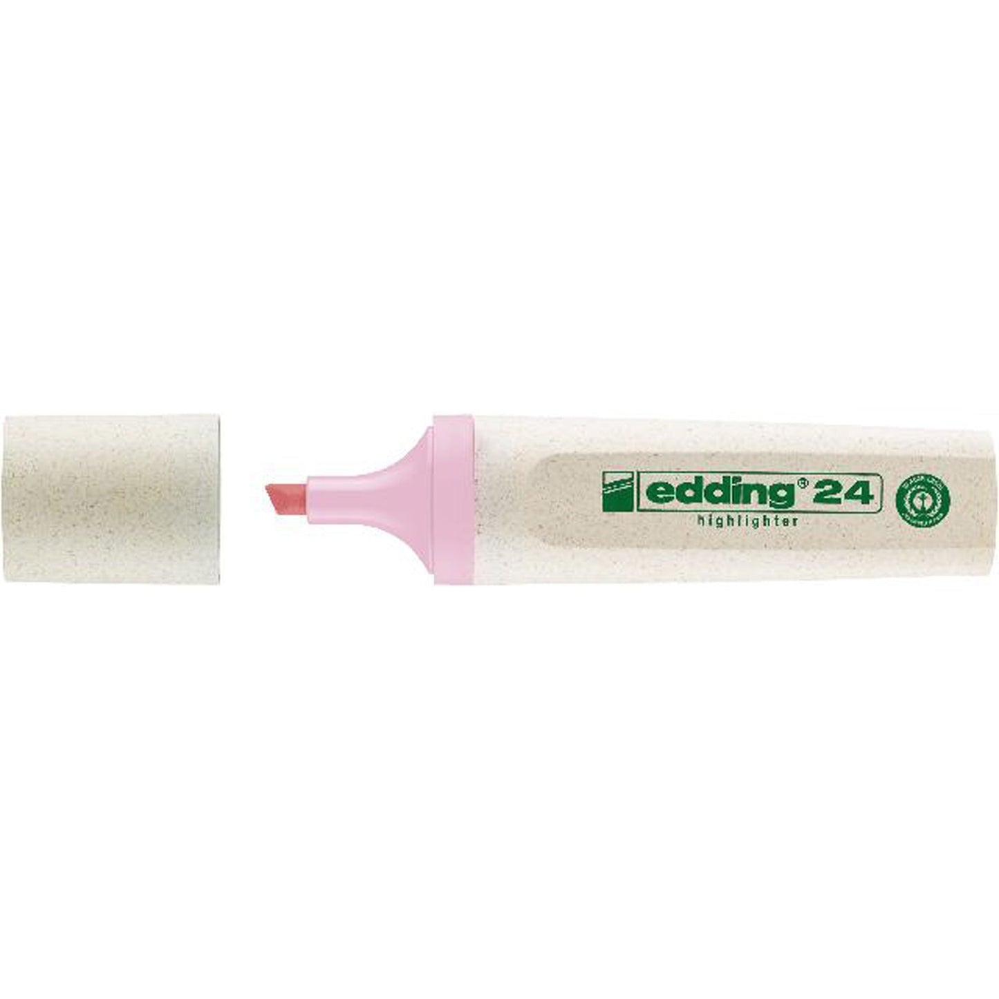 edding Textmarker Highlighter 24 EcoLine 2-5mm pastellrosa Keilspitze