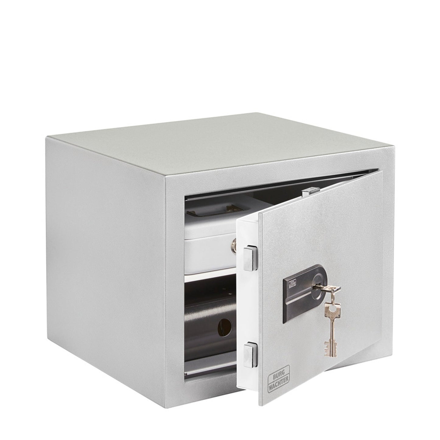 BURG-WÄCHTER Möbeltresor Karat 640 K 34,8 x 25 x 29,4 cm (B x H x T) 52mm Stahl grau