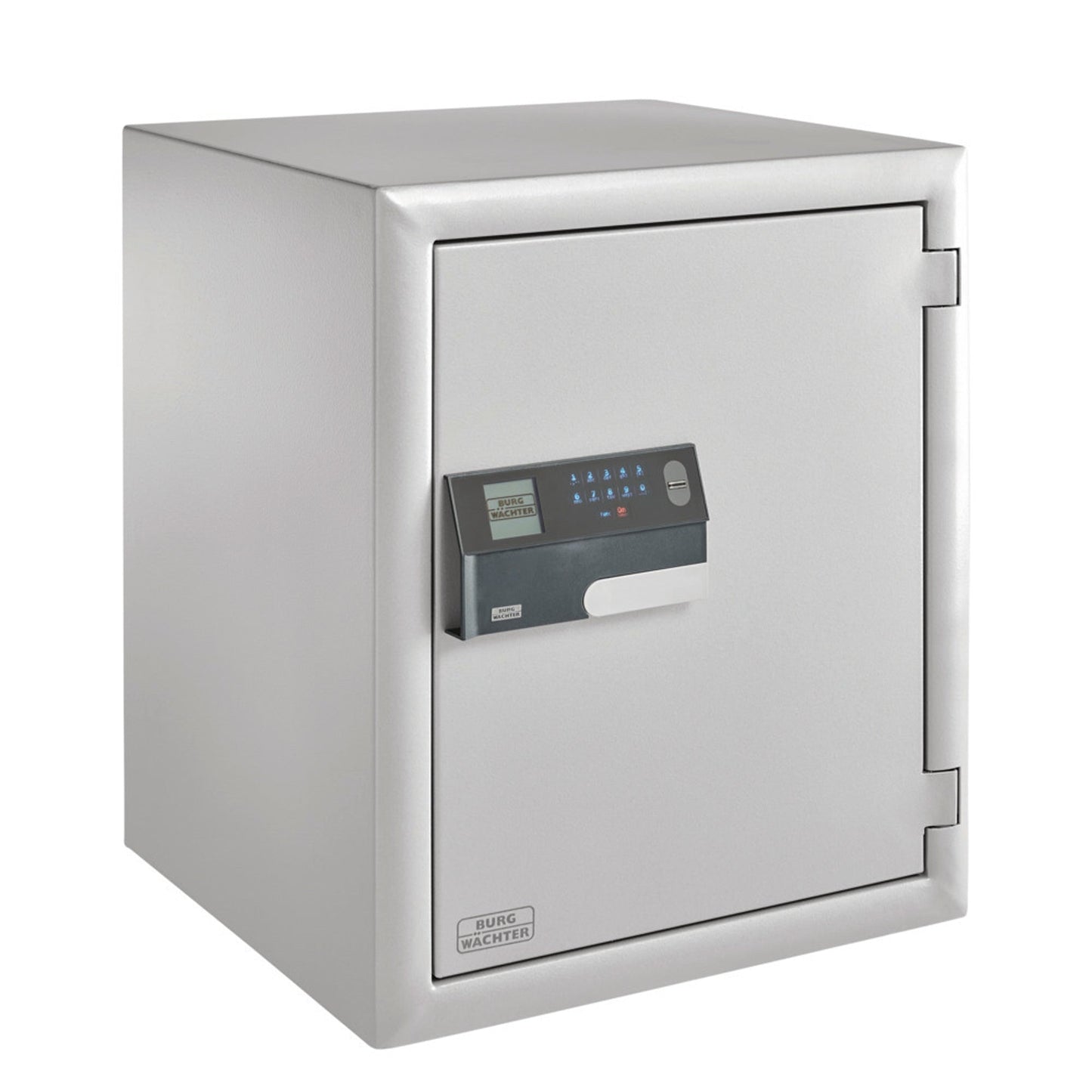 BURG-WÄCHTER Sicherheitsschrank Diplomat MTD 760 E FP Innenmaße: 37,2 x 50 x 30 cm (B x H x T) 104mm Elektroschloss, Fingerabdruck Stahl grau