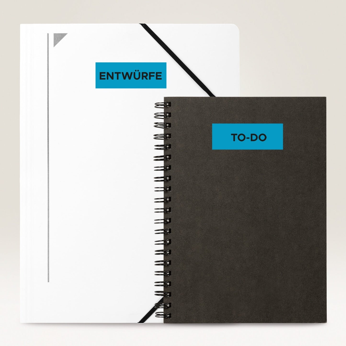 Avery Zweckform Universaletikett 105 x 148 mm (B x H) nicht wieder ablösbar Papier blau 400 Etik./Pack.