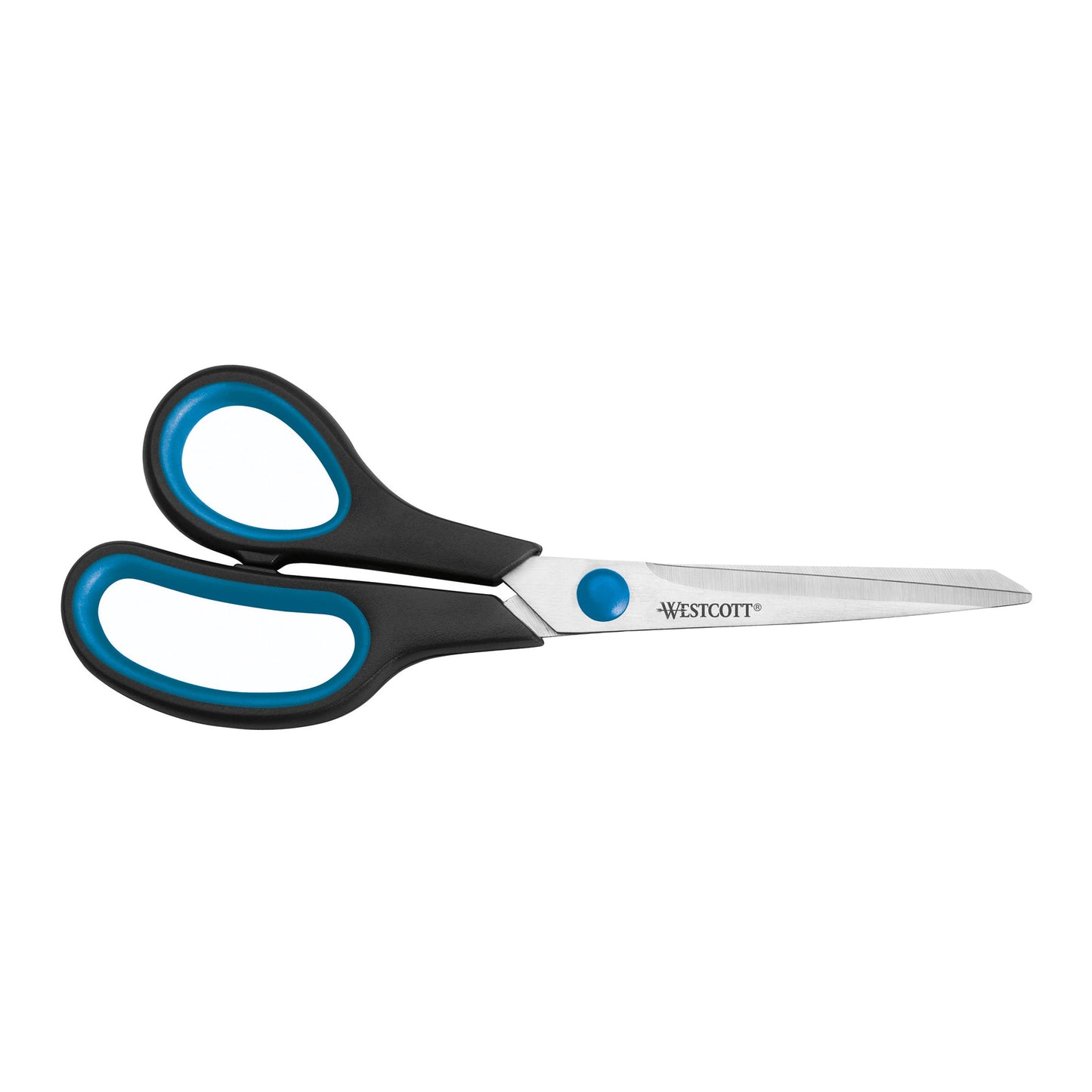 Westcott Universalschere Easy Grip 201mm Linkshänder Stahl schwarz/blau