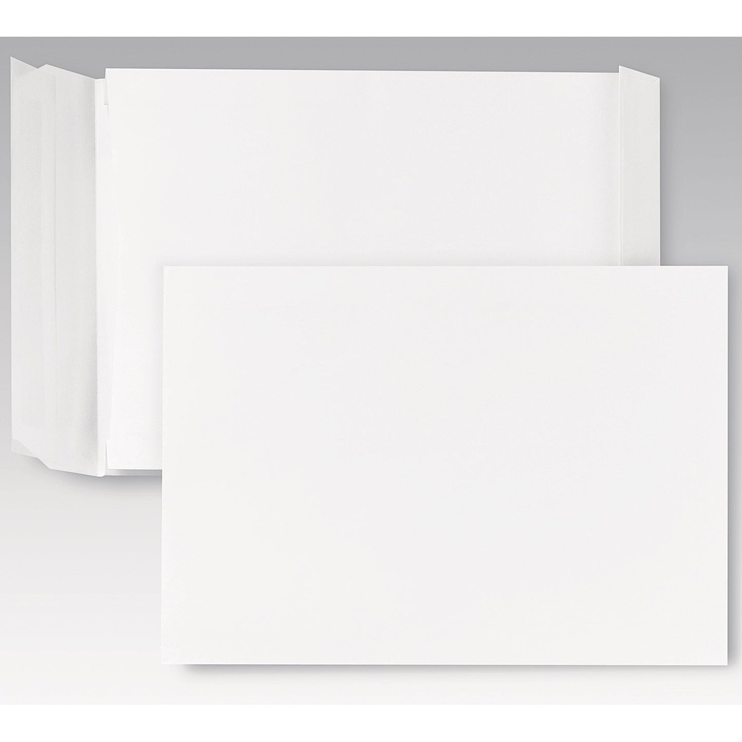 POSTHORN Faltentasche DIN C4 229 x 324 mm (B x H) ohne Fenster 130g/m² mit Haftklebung Kraftpapier weiß 200 St./Pack.