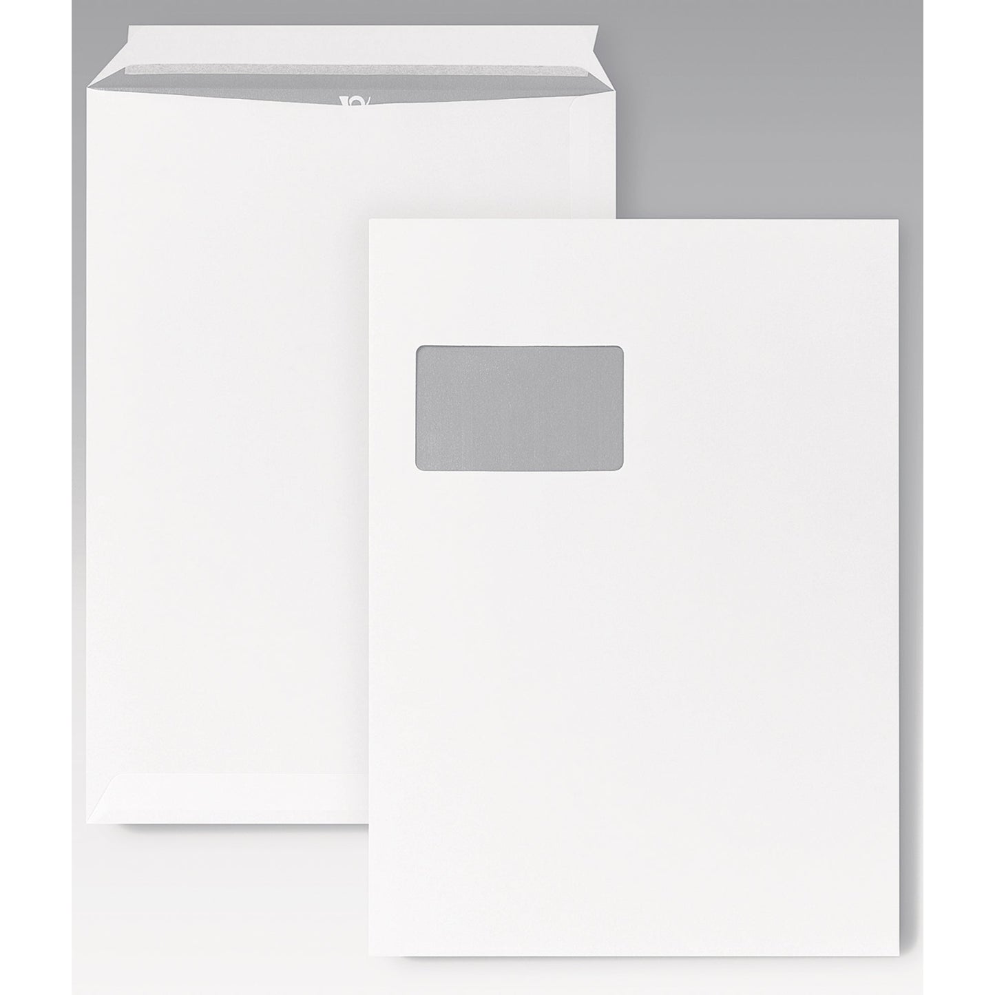 POSTHORN Versandtasche DIN C4 229 x 324 mm (B x H) mit Haftklebung mit Fenster 120g/m² weiß 250 St./Pack.