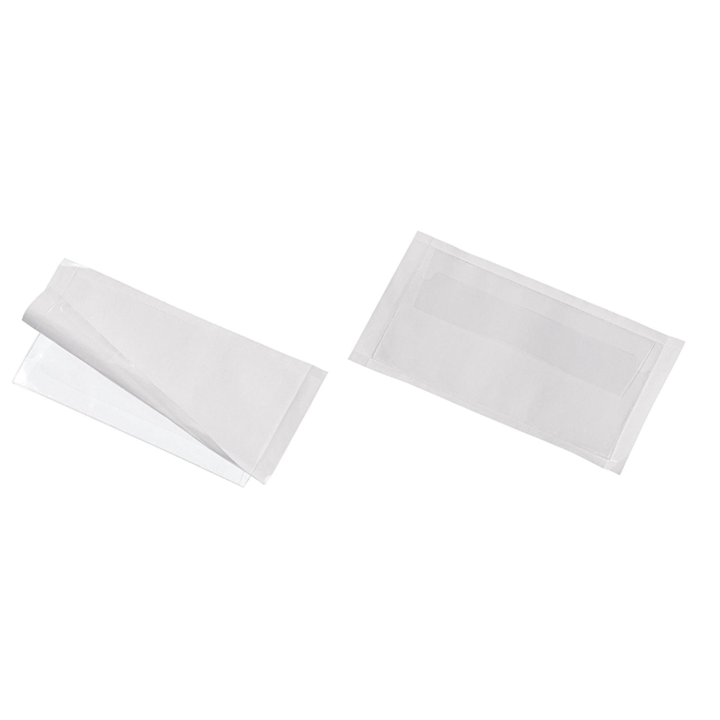 DURABLE Selbstklebetasche POCKETFIX® PLUS 10,6 x 6,5 cm (B x H) Kunststoff transparent 10 St./Pack.