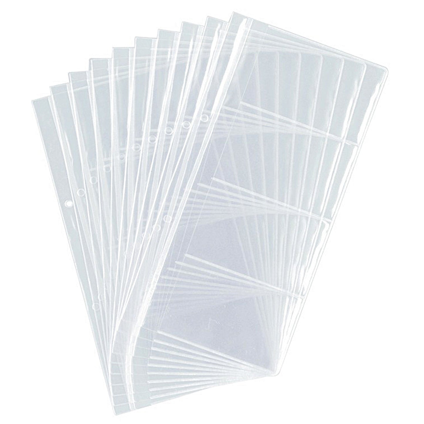DURABLE Visitenkartenhülle Polypropylen transparent 10 St./Pack.