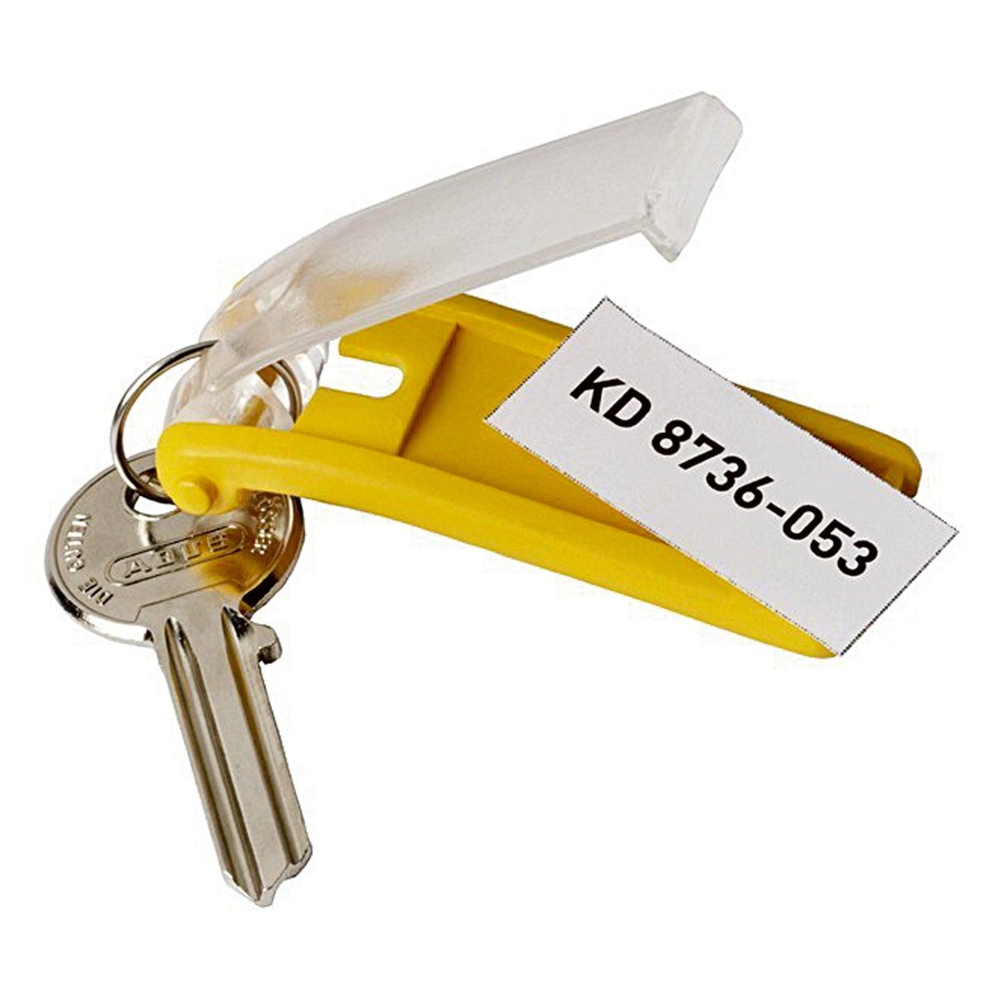 DURABLE Schlüsselanhänger KEY CLIP 24 x 68 x 15 mm (B x H x T) Kunststoff farbig sortiert 6 St./Pack.