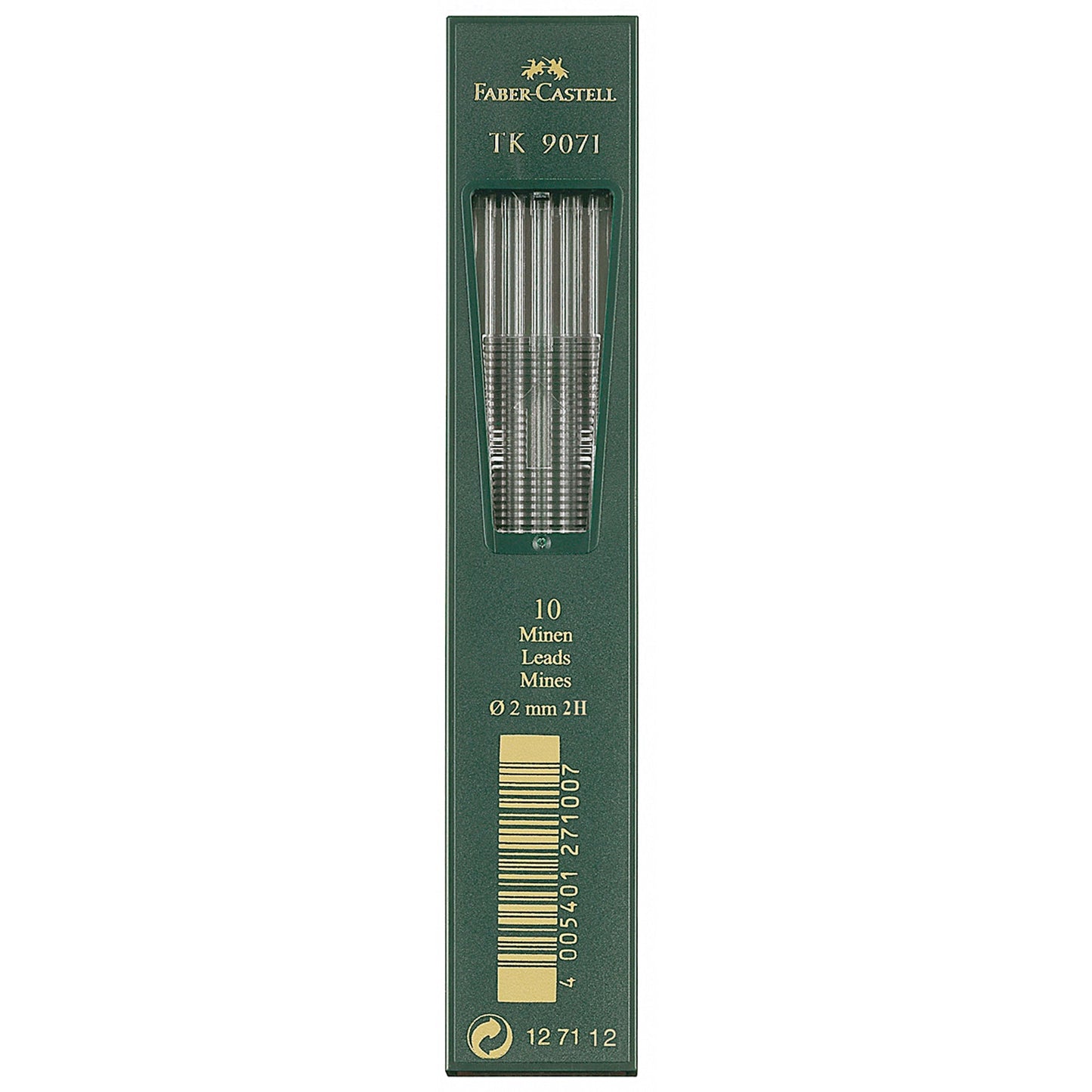 Faber-Castell Fallmine TK® 9071 2mm 2H 10 St./Pack.