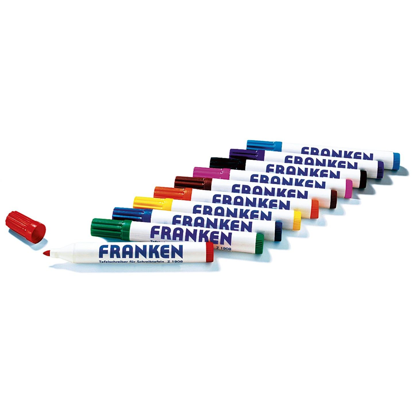 FRANKEN Whiteboardmarker 2-6mm farbig sortiert 10 St./Pack.