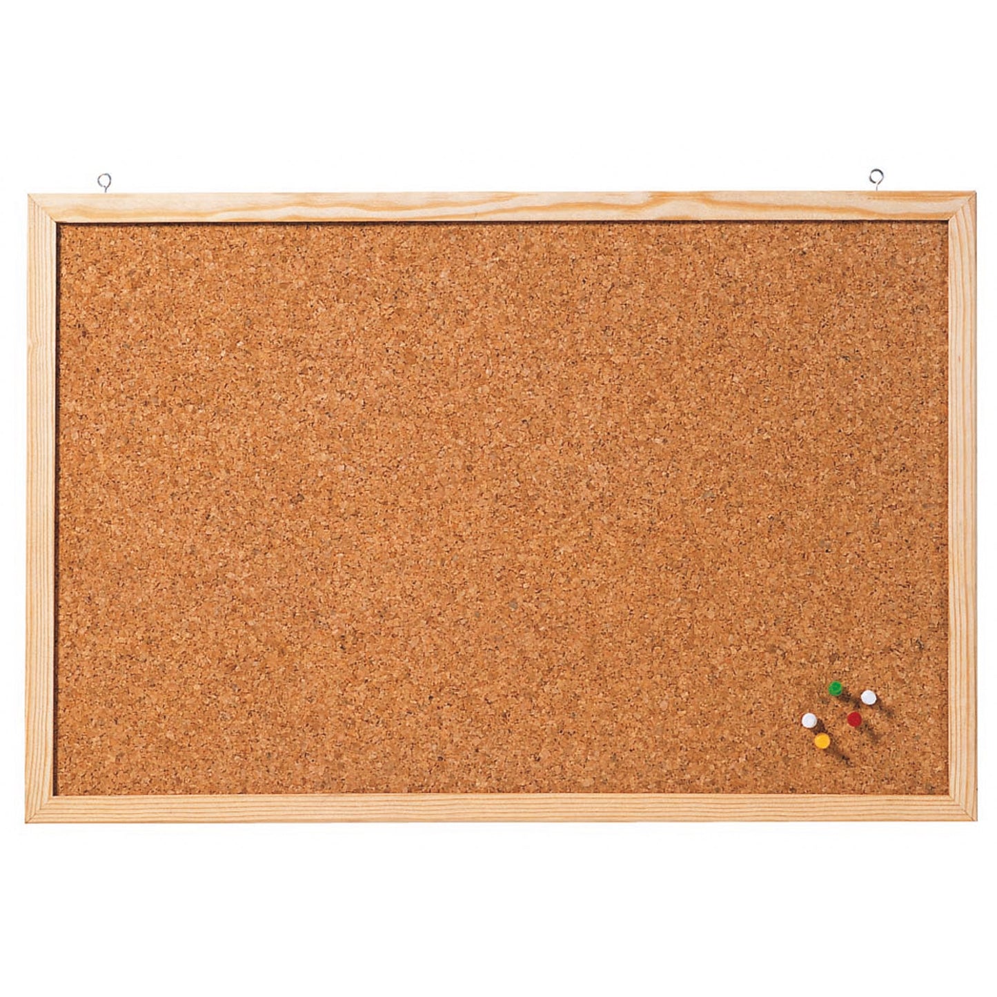 FRANKEN Pinnwand 80 x 60 cm (B x H) Kork Material des Rahmens: Holz braun