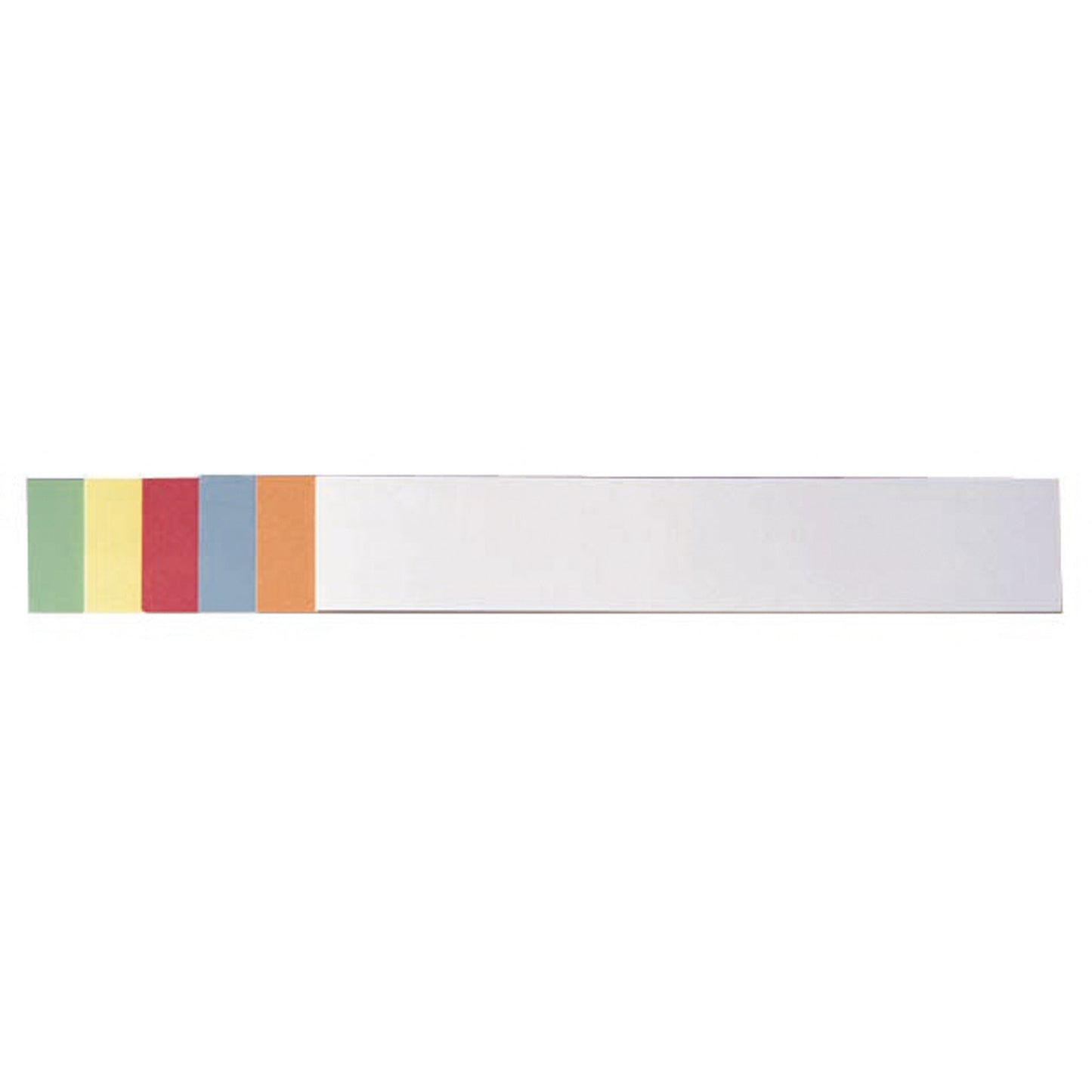 FRANKEN Moderationskarte 54,5 x 9,5 cm (B x H) 130g/m² Altpapier, 100 % recycelt farbig sortiert 100 St./Pack.