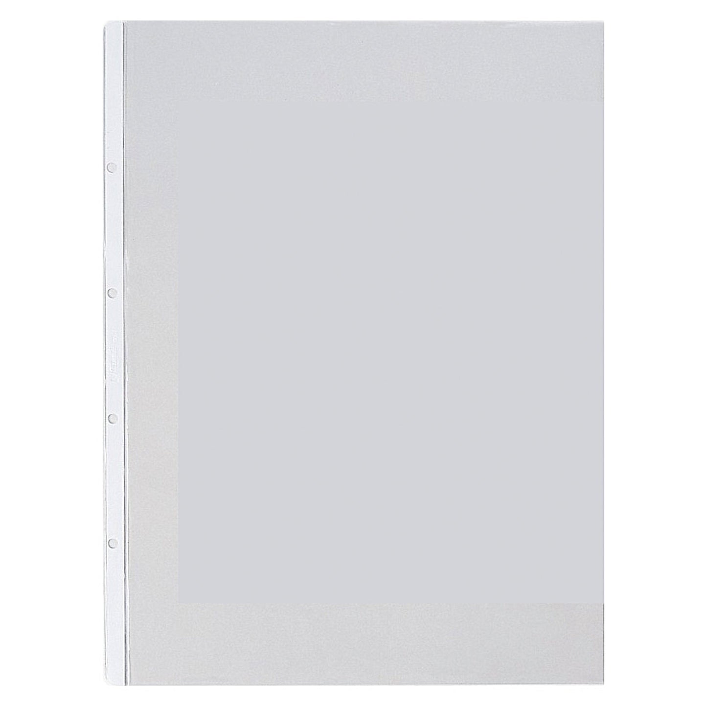 Hetzel Prospekthülle Economy DIN A6 80µm oben offen Polypropylen transparent 50 St./Pack.