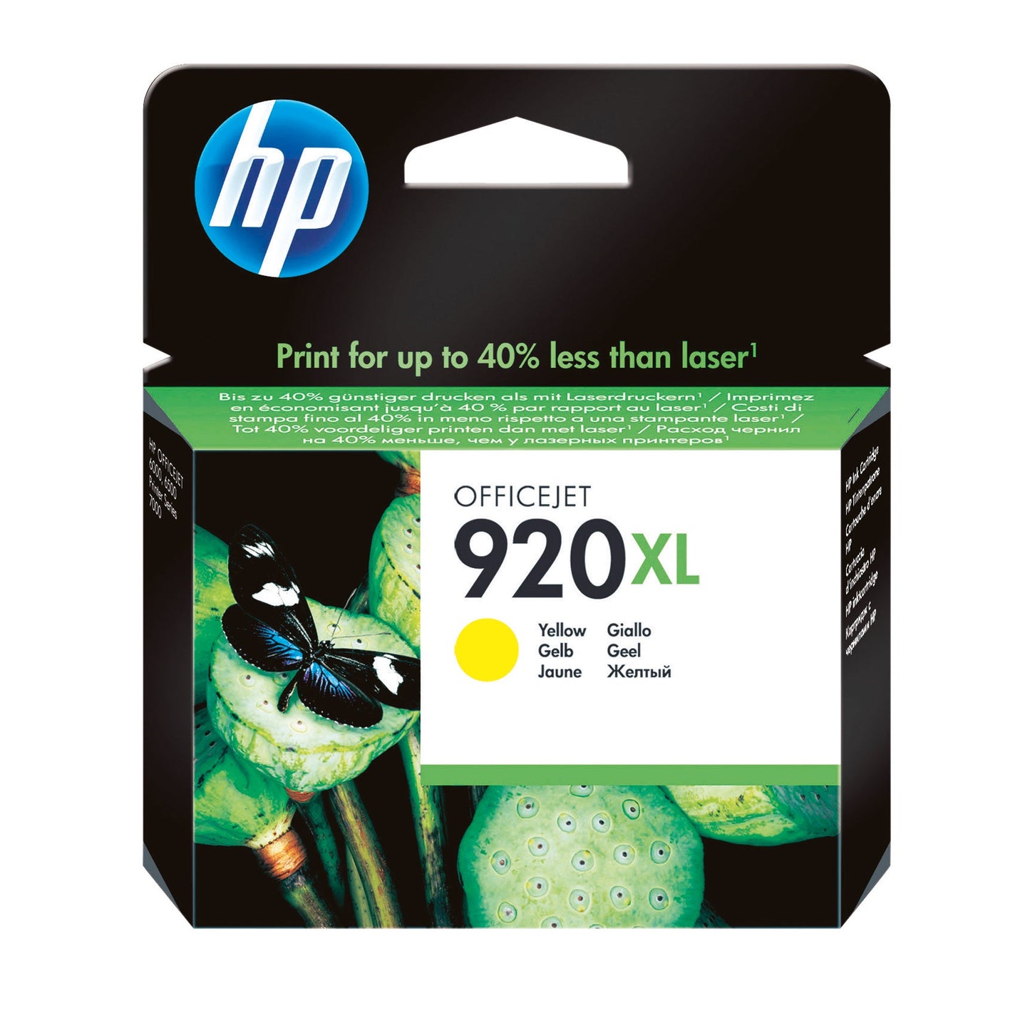 HP Tintenpatrone Originalzubehör 920XL ca. 700 Seiten gelb 6ml