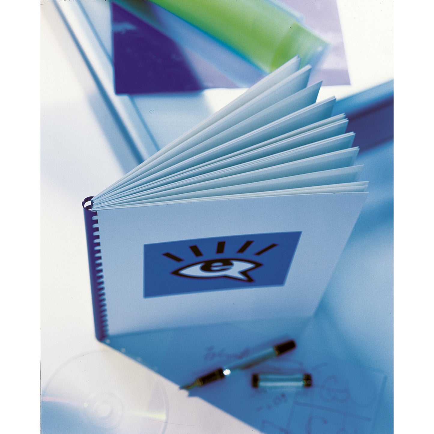 GBC® Plastikbinderücken CombBind® 6mm DIN A4 blau 100 St./Pack.