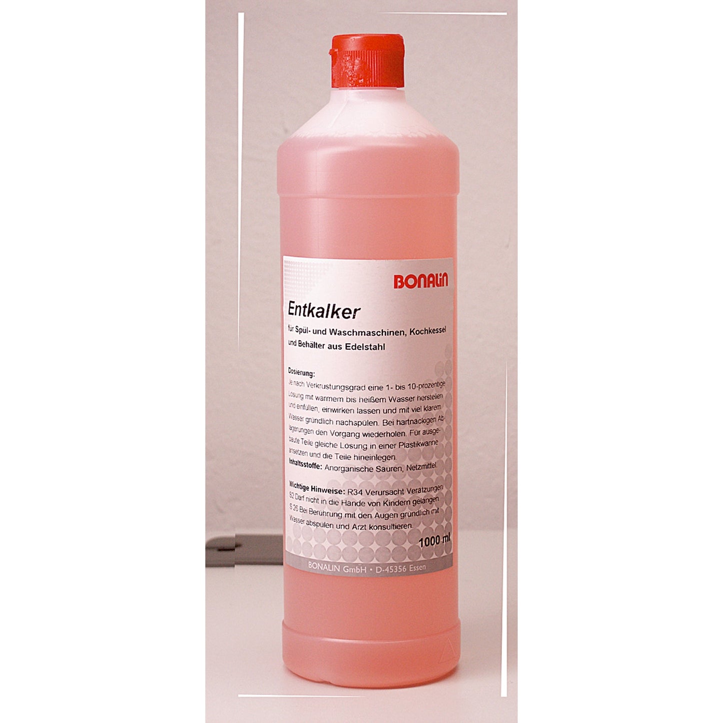 BONALIN Entkalker flüssig 2,5 Flasche Kunststoff 1l
