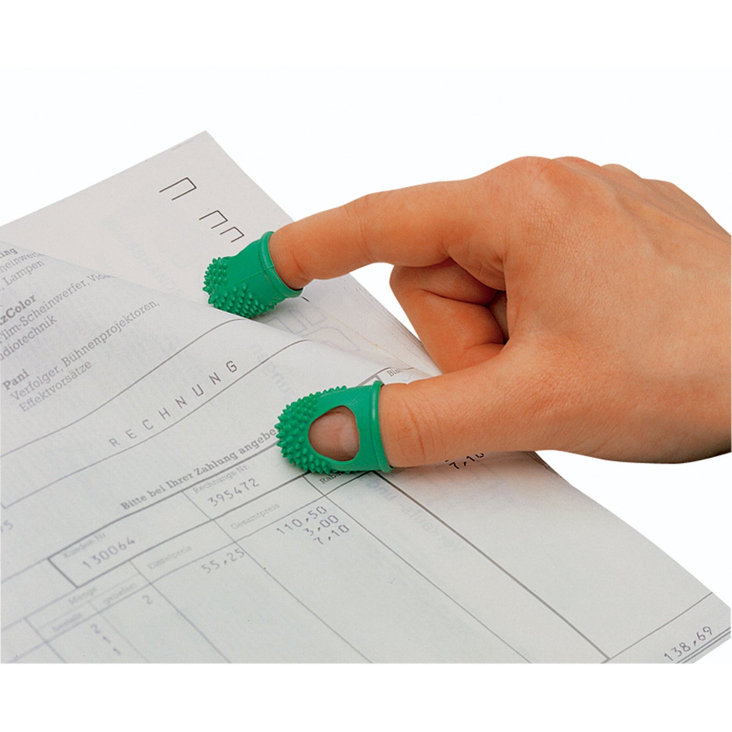 Läufer Blattwender 3 17mm Thermoplastischer Kautschuk grün