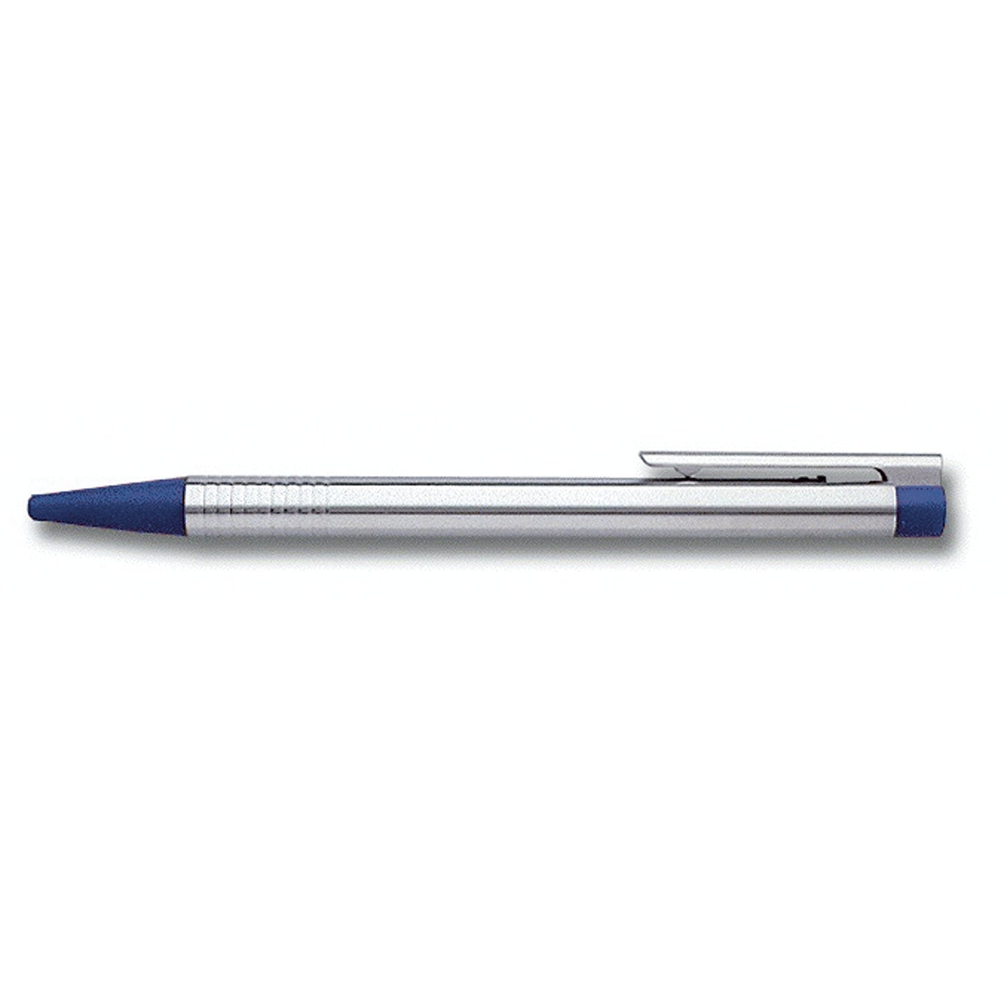 Lamy Kugelschreiber logo 205 0,5mm M blau Mine auswechselbar dokumentenecht Schaftfarbe: blau/silber