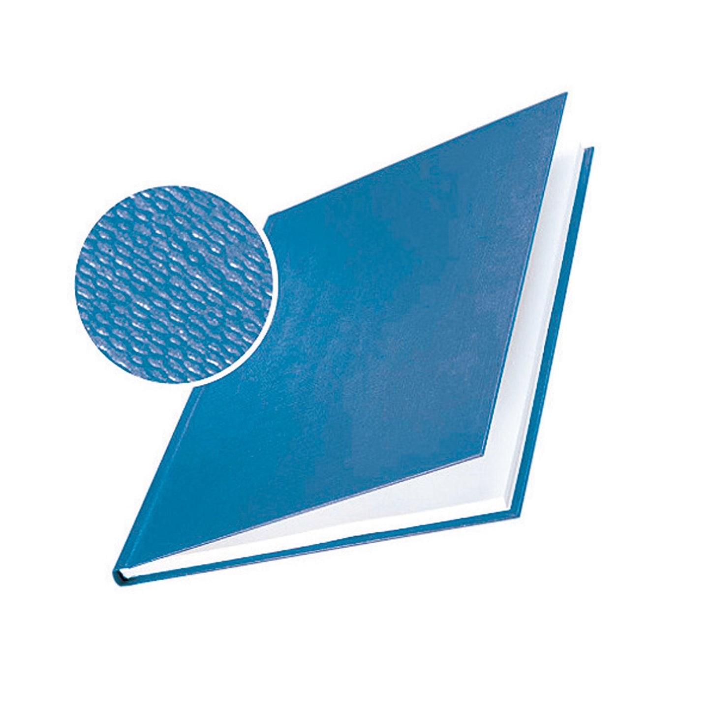 Leitz Buchbindemappe impressBIND DIN A4 Karton, Leinenüberzug blau 10 St./Pack.