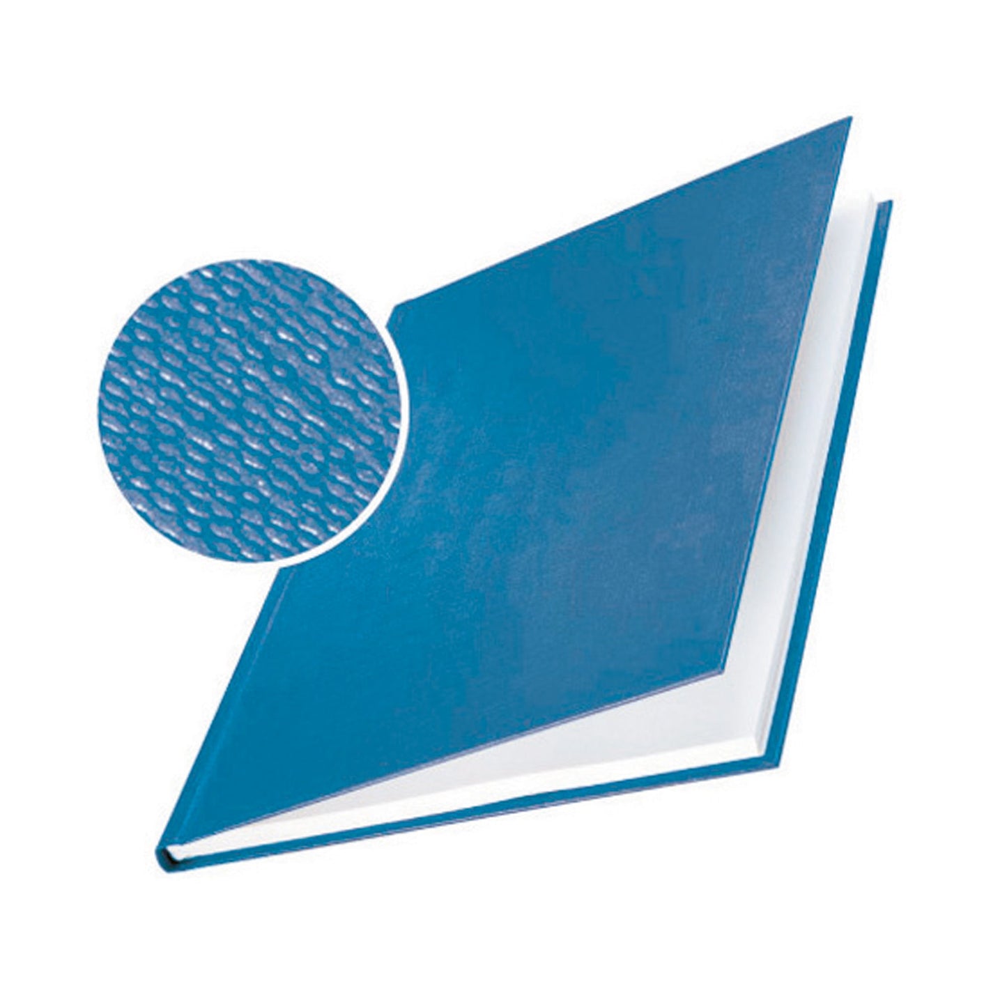 Leitz Buchbindemappe impressBIND DIN A4 Karton, Leinenüberzug blau 10 St./Pack.