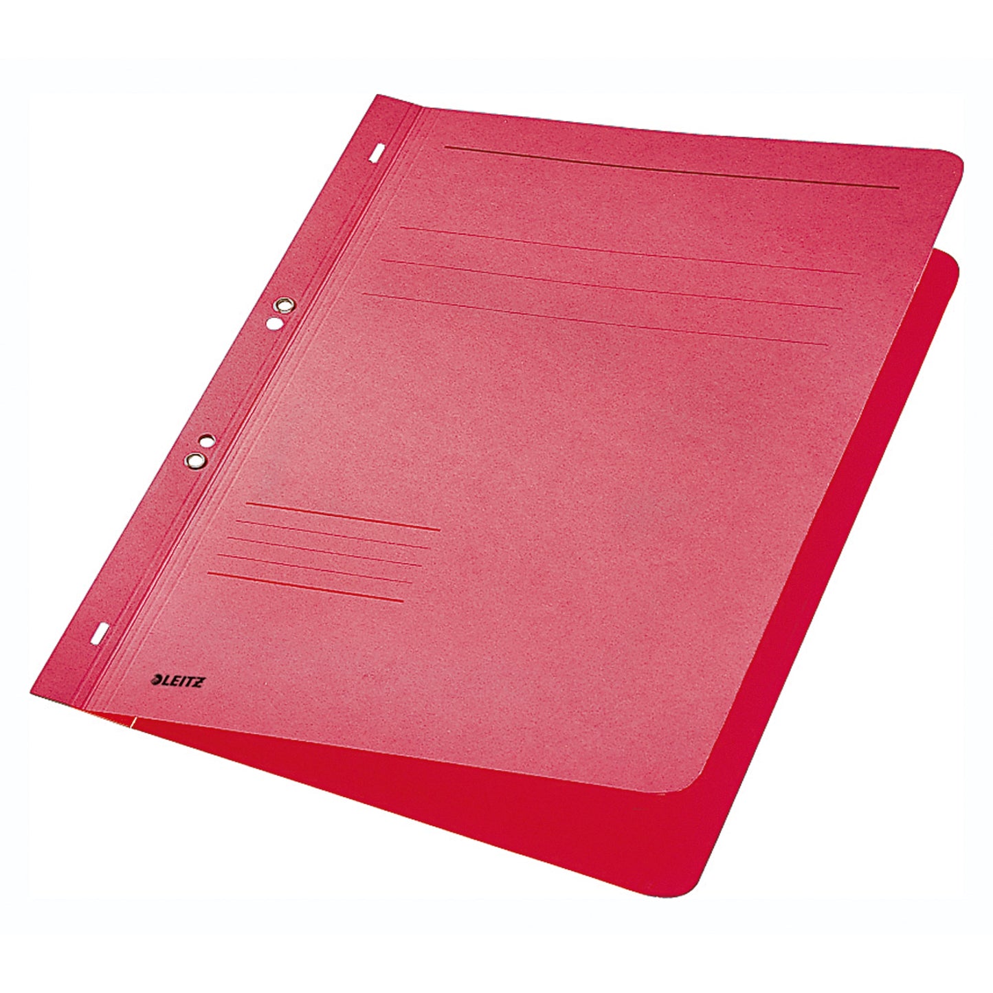 Leitz Ösenhefter DIN A4 250g/m² Manilakarton, recycelt rot