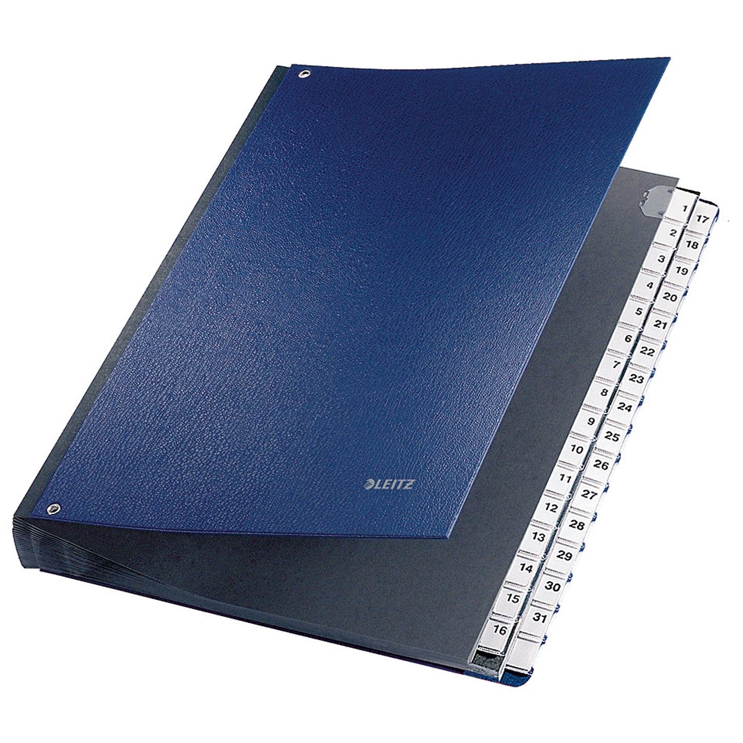 Leitz Pultordner DIN A4 1-31 Polypropylen blau 32 Fächer