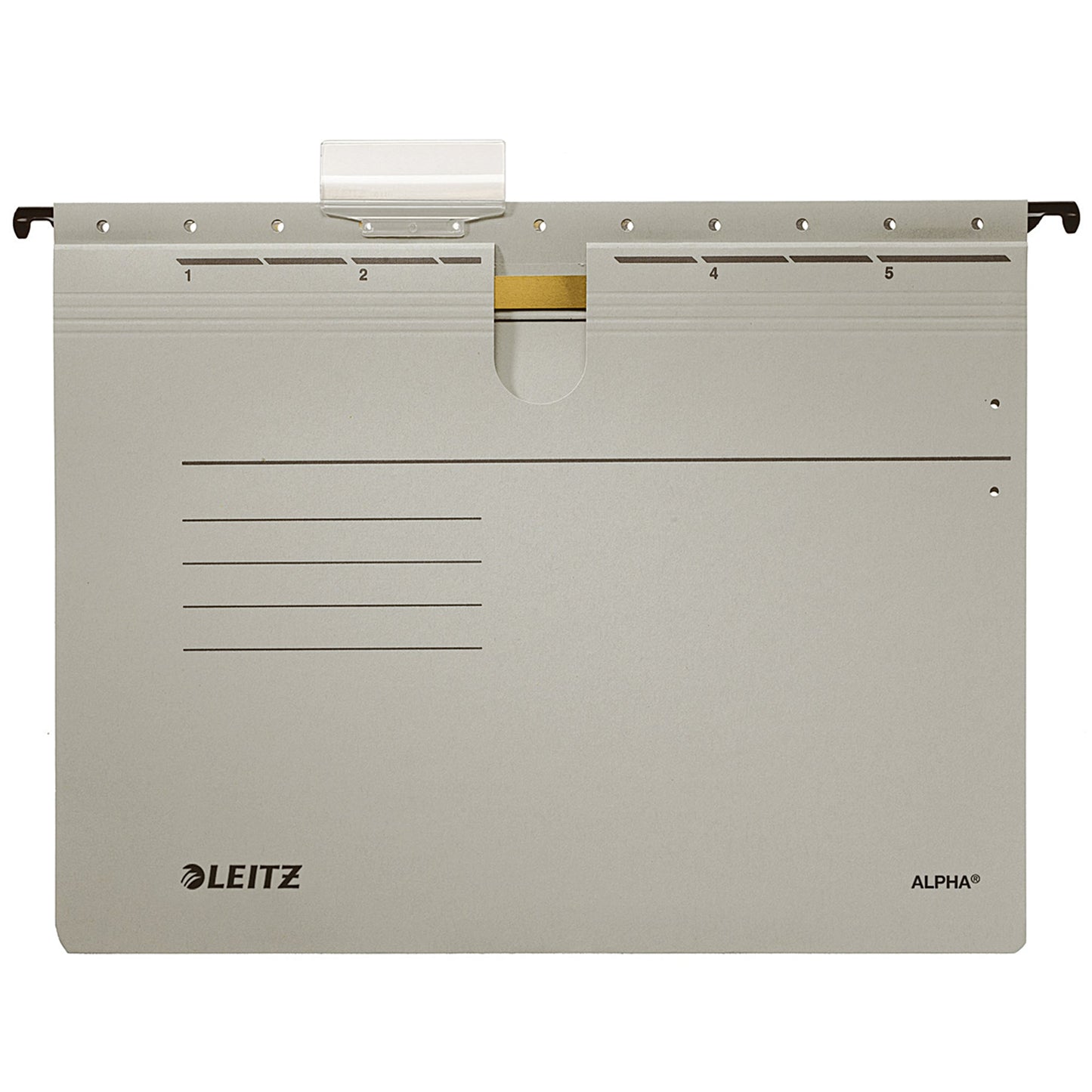 Leitz Hängehefter ALPHA® DIN A4 275g/m² Pendareckarton, recycelt grau 25 St./Pack.