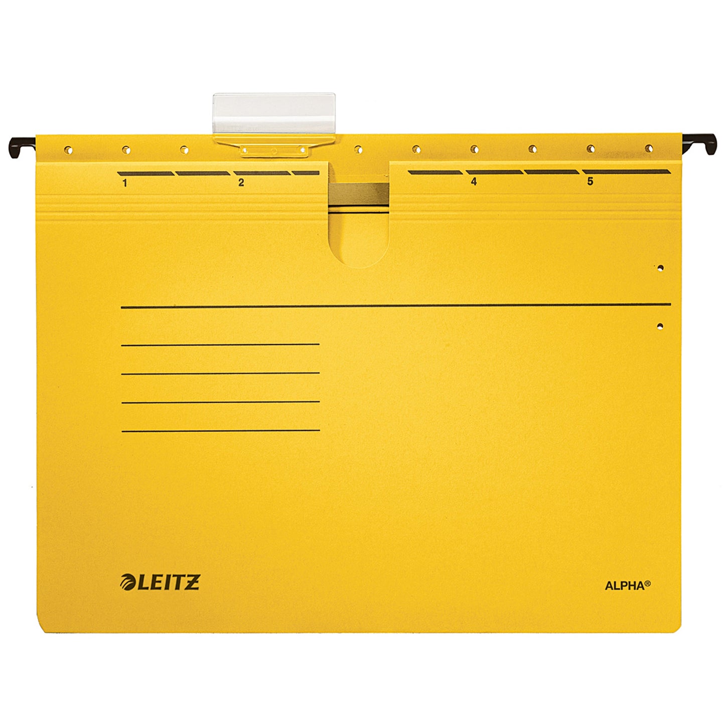 Leitz Hängehefter ALPHA® DIN A4 275g/m² Pendareckarton, recycelt gelb 25 St./Pack.
