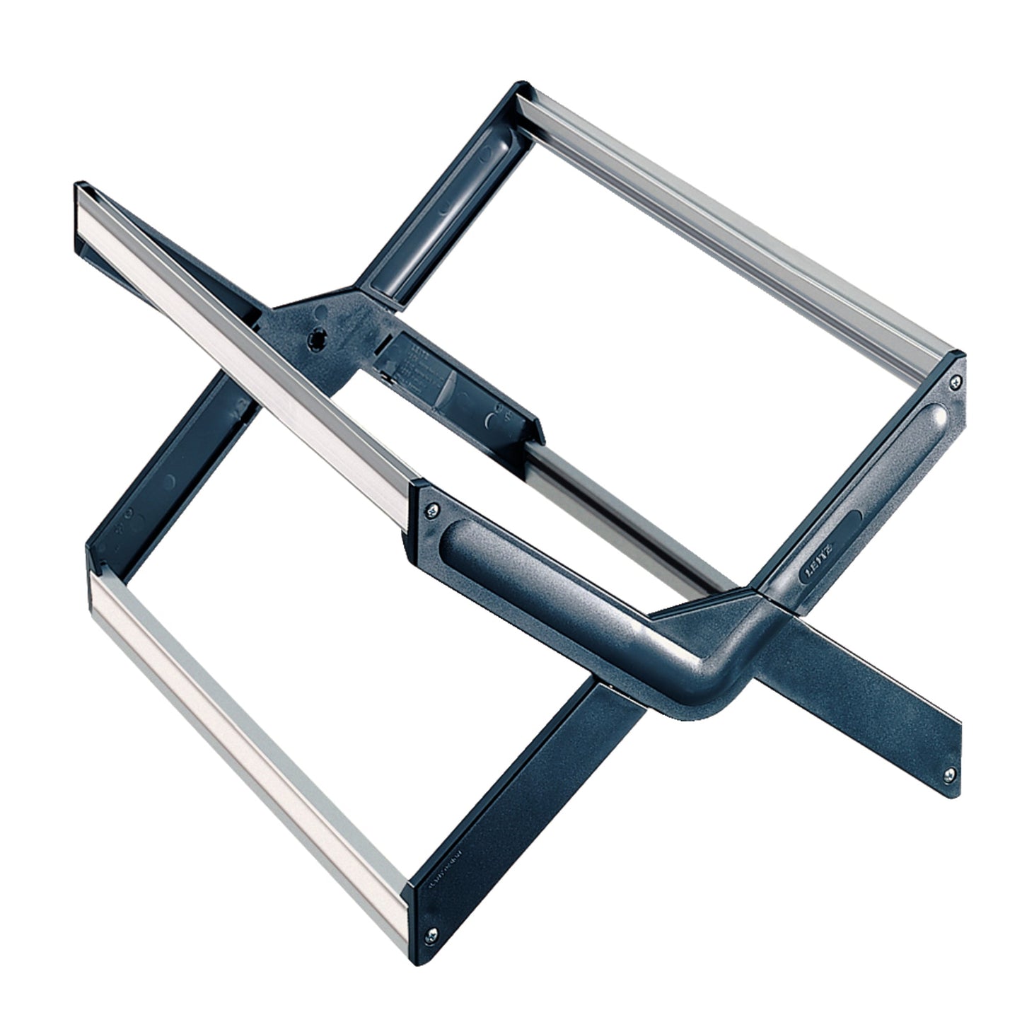 Leitz Hängekorb DIN A4 40 Hängemappen Polystyrol/Aluminium dunkelgrau