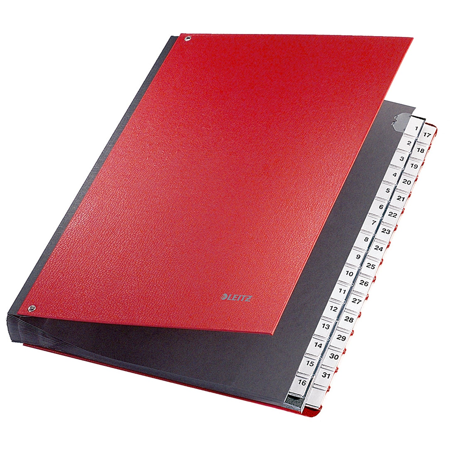 Leitz Pultordner DIN A4 1-31 Polypropylen rot 32 Fächer