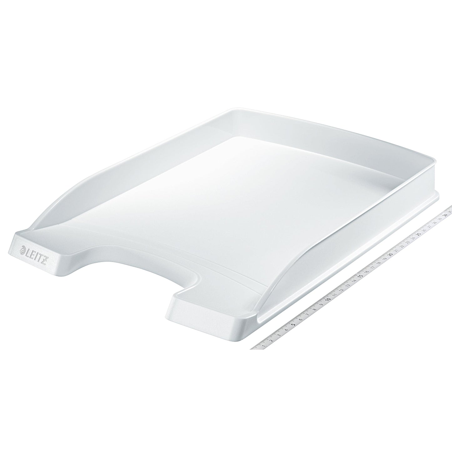 Leitz Briefablage Plus flach DIN A4 Polystyrol Farbe: weiß