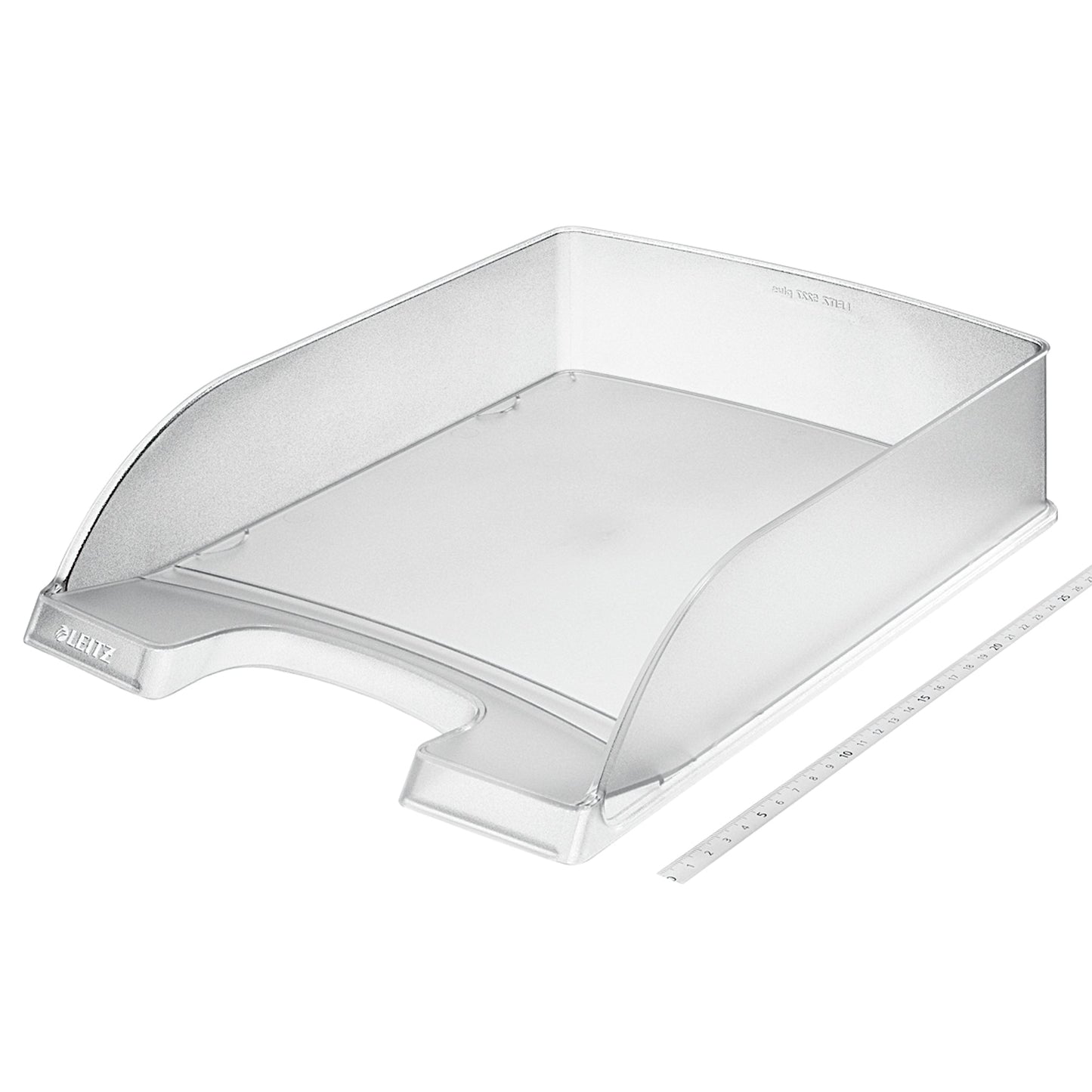 Leitz Briefablage Standard Plus DIN A4 Polystyrol Farbe: frost