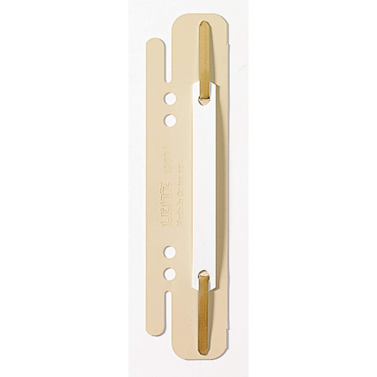Leitz Heftstreifen ALPHA® 3,8 x 15,8 cm (B x H) PVC-Hartfolie sand 25 St./Pack.