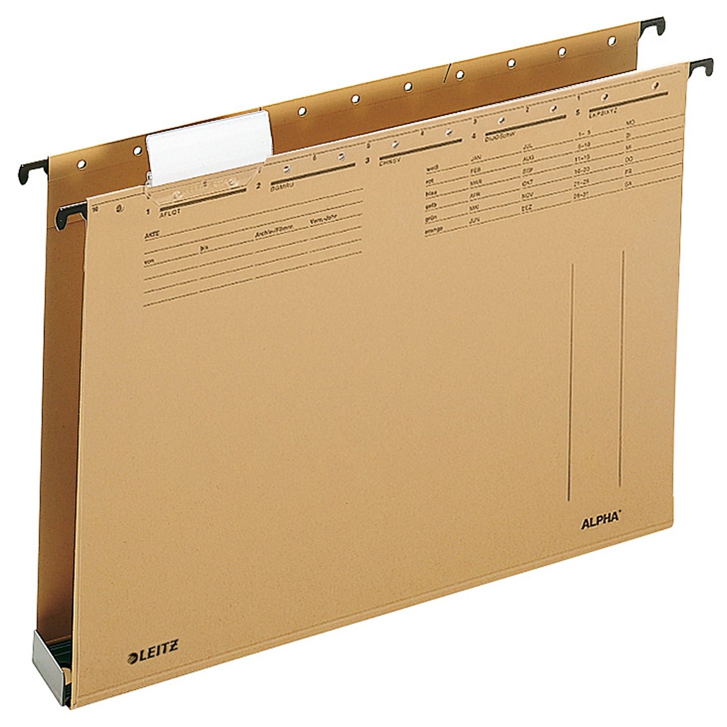 Leitz Hängesammler ALPHA® DIN A4 Natronkarton, 100 % recycelt naturbraun