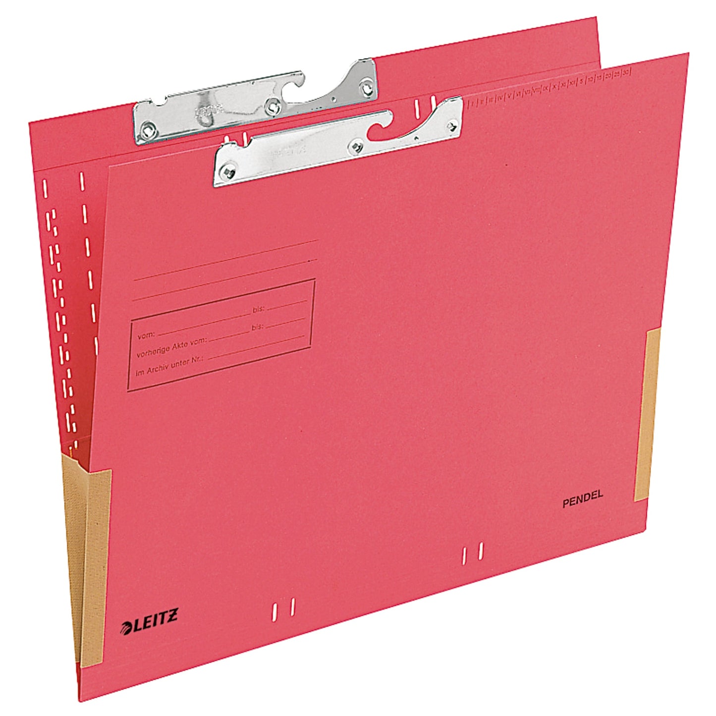 Leitz Pendeltasche 31,8 x 26 cm (B x H) DIN A4 320g/m² Karton rot