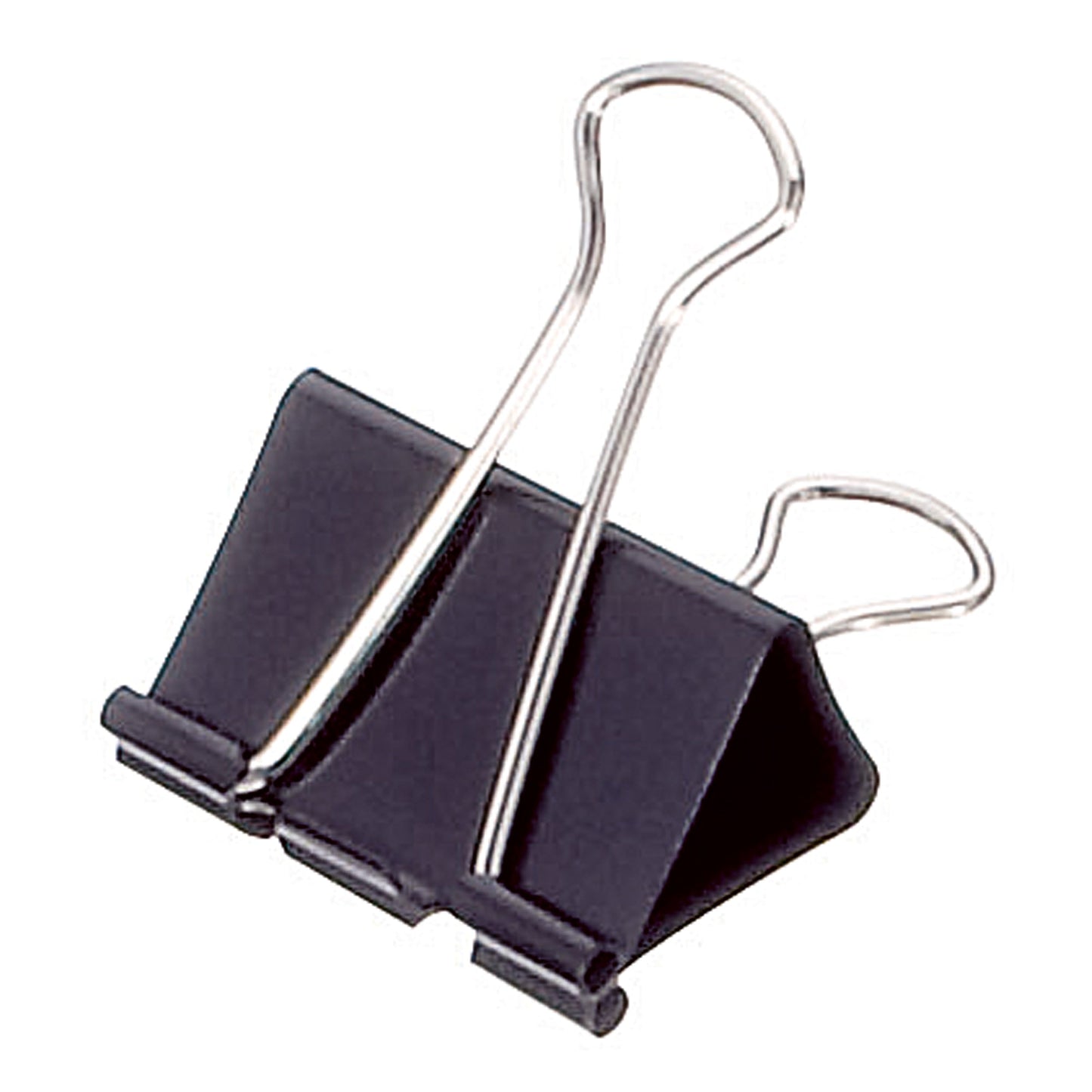 Soennecken Foldbackklemmer 40mm 19mm Federstahl schwarz 12 St./Pack.